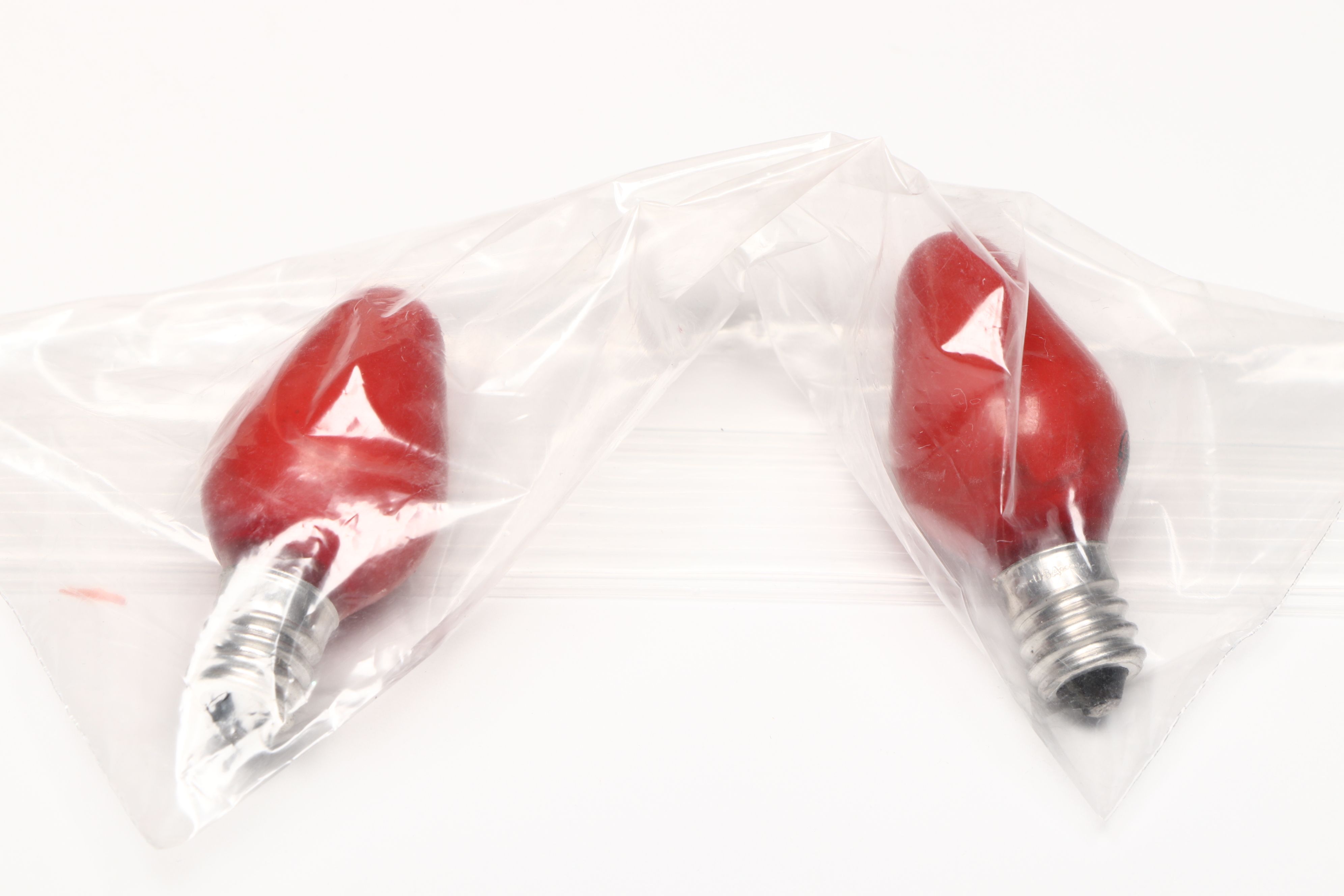 Santa Claus Figure Lights with Cellophane Garland