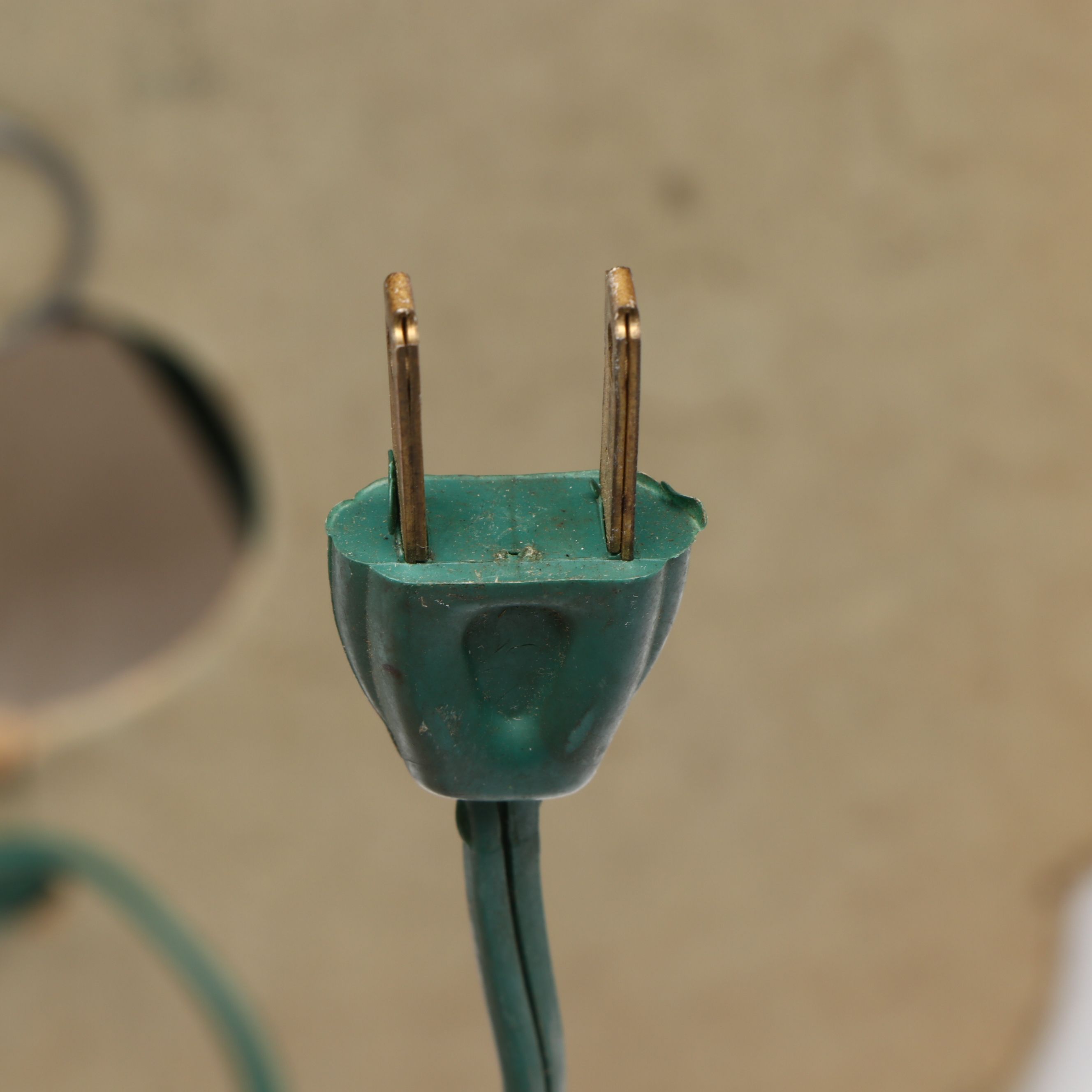 Santa Claus Figure Lights with Cellophane Garland