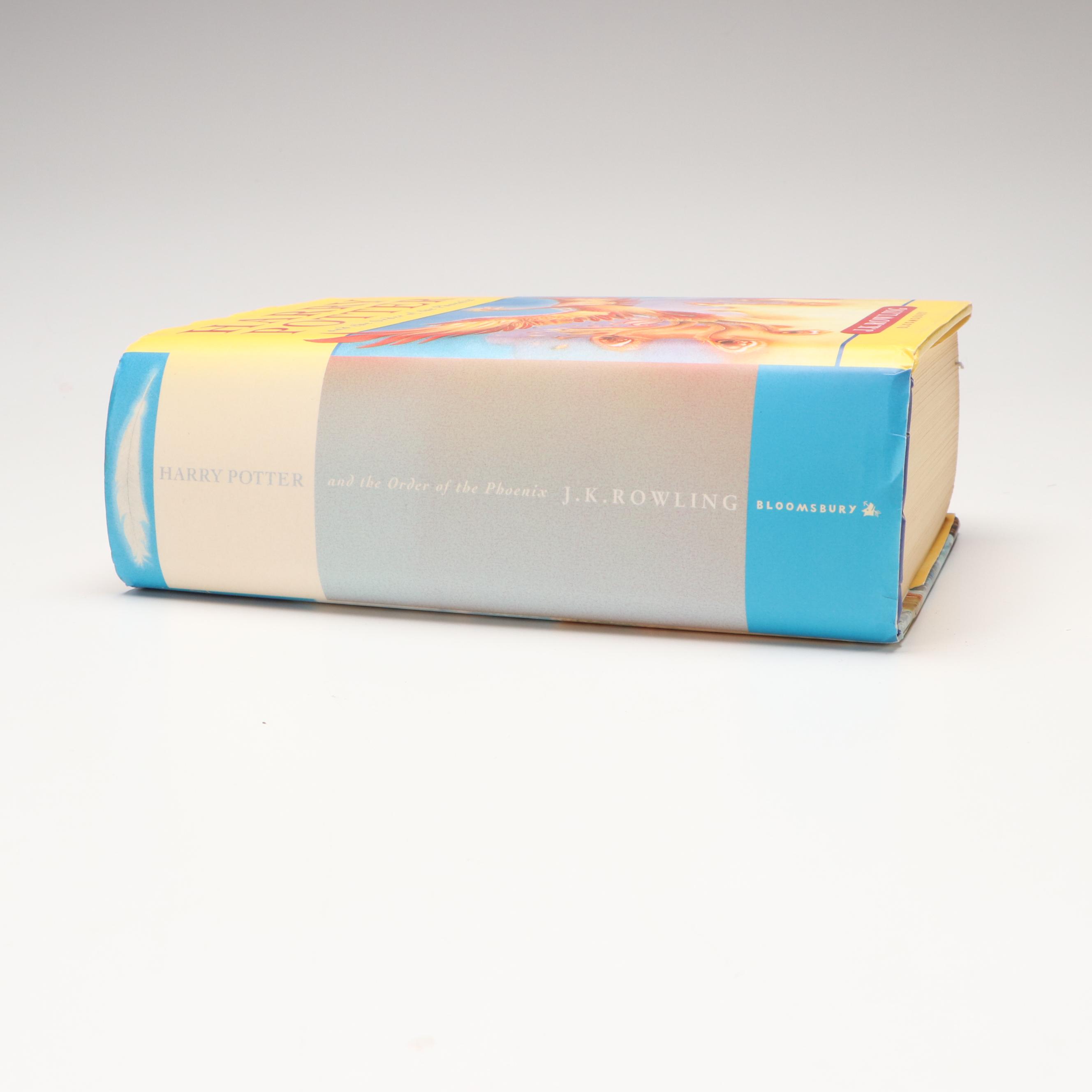 First UK Edition "Harry Potter and the Order of the Phoenix" by J. K. Rowling