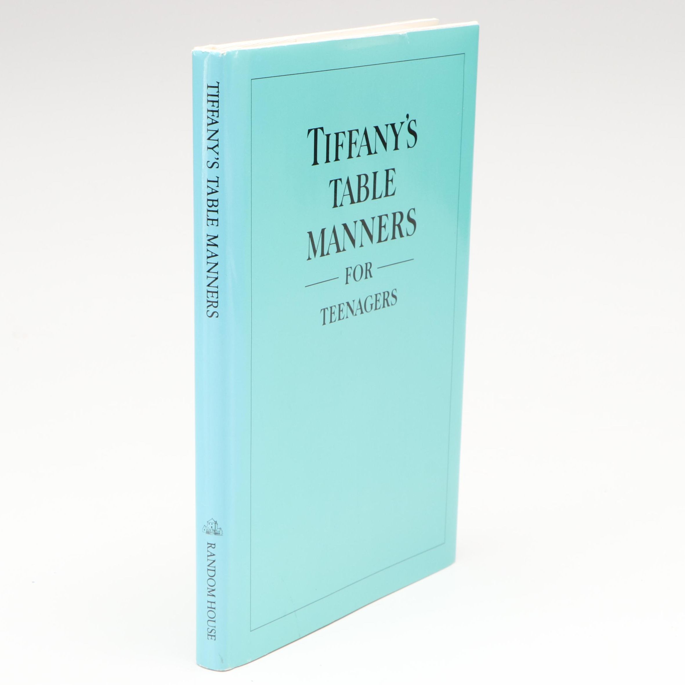 Illustrated "Tiffany's Table Manners for Teenagers" by Walter Hoving