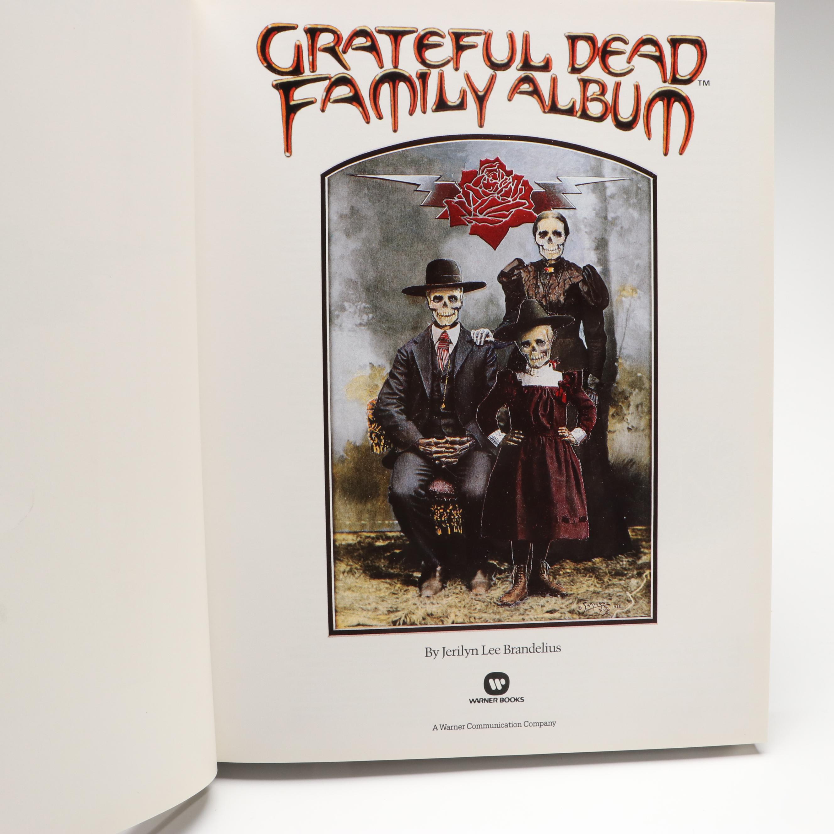 First Printing "Grateful Dead Family Album" by Jerilyn Lee Brandelius, 1989