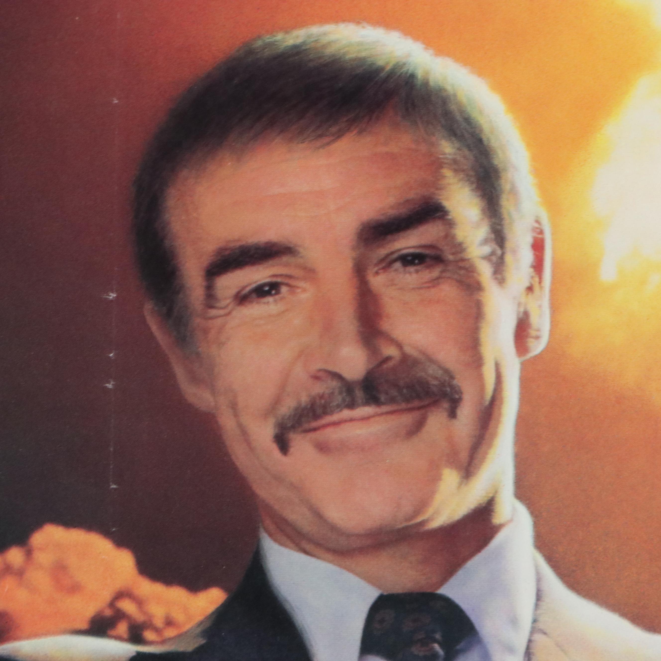 "Quest for Fire" and "Wrong Is Right" Offset Lithograph Movie Posters