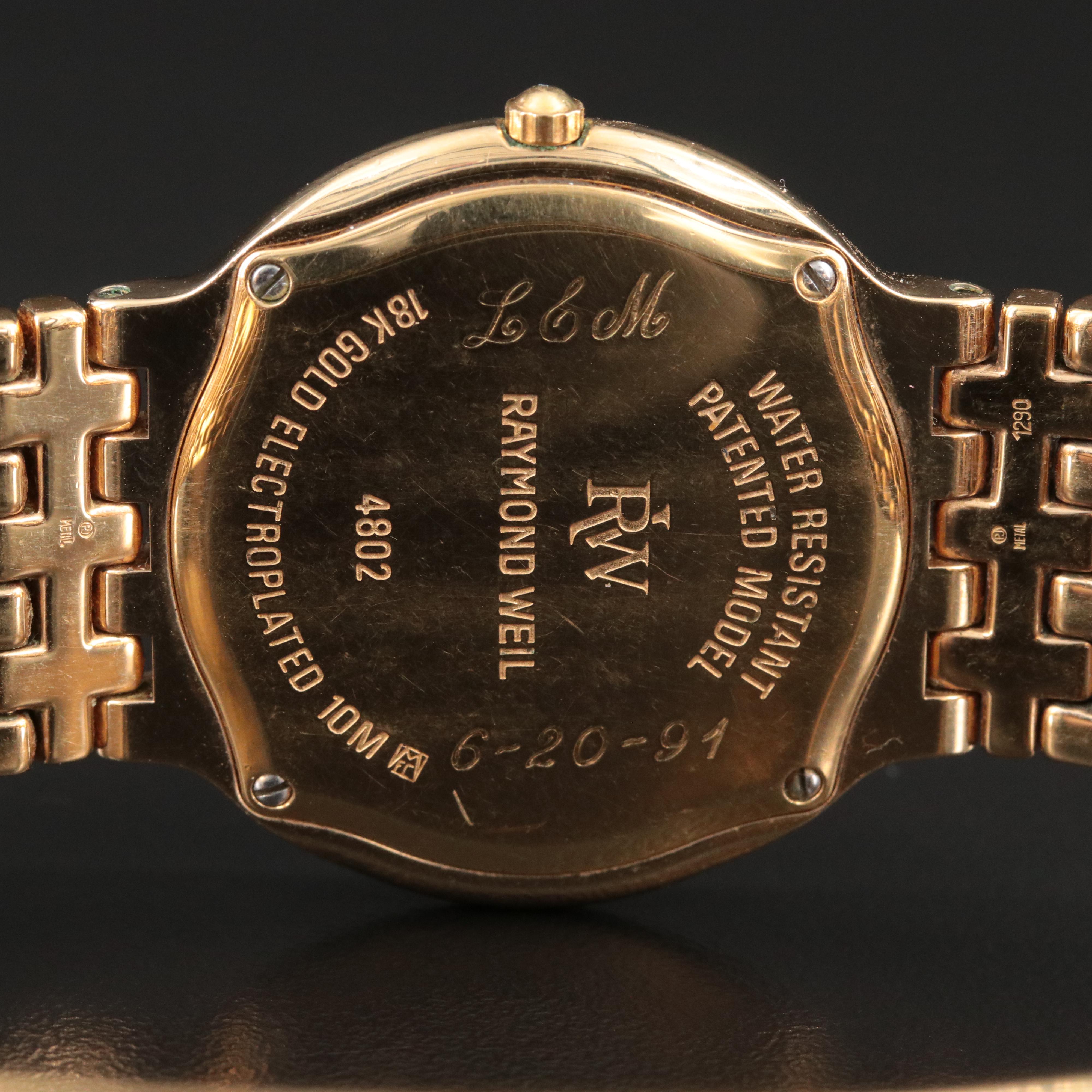 Raymond Weil Fidelio Gold-Plated Watch