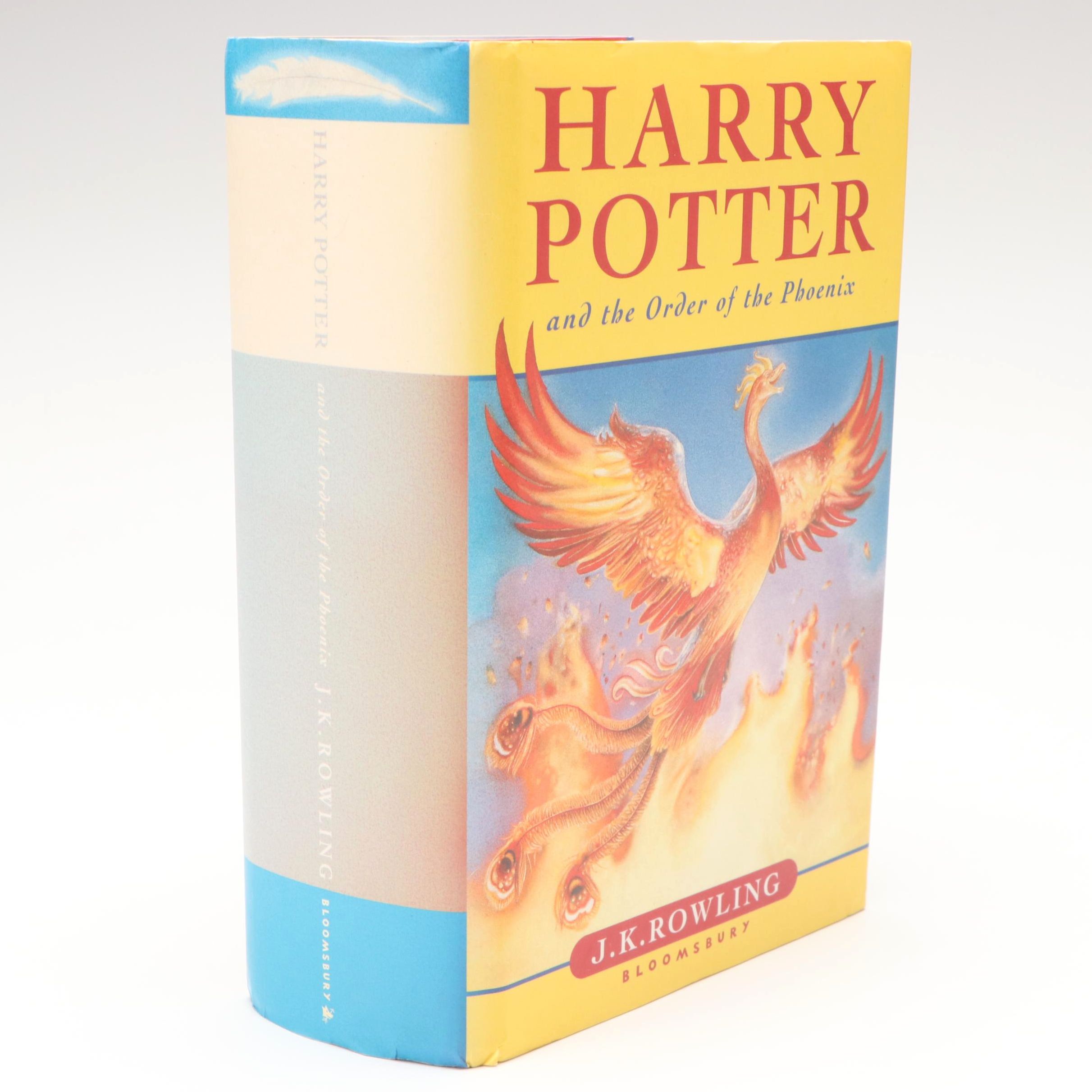 First UK Edition "Harry Potter and the Order of the Phoenix" by J. K. Rowling