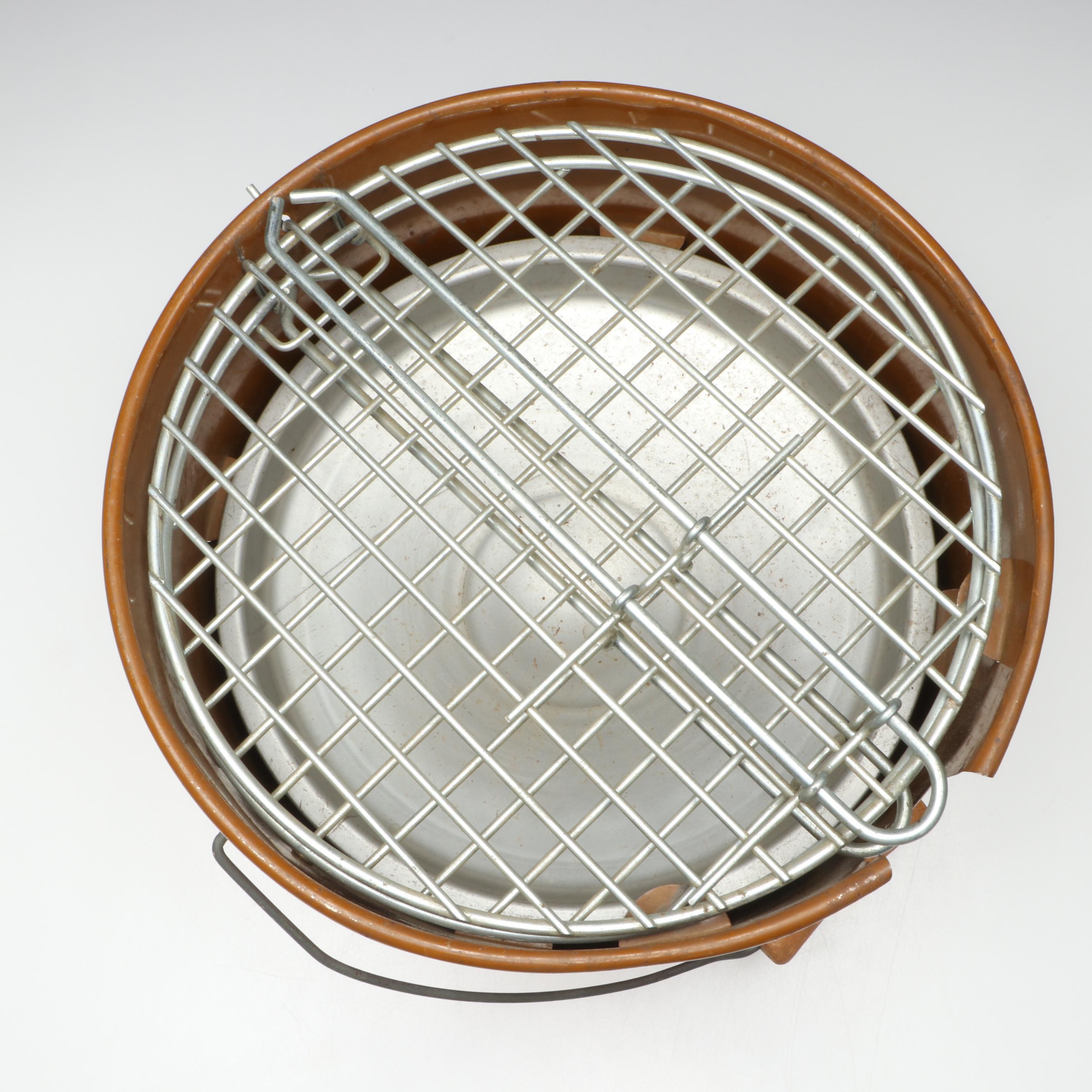 National Can Corp. Smokey Picnic Grill, Mid-20th Century