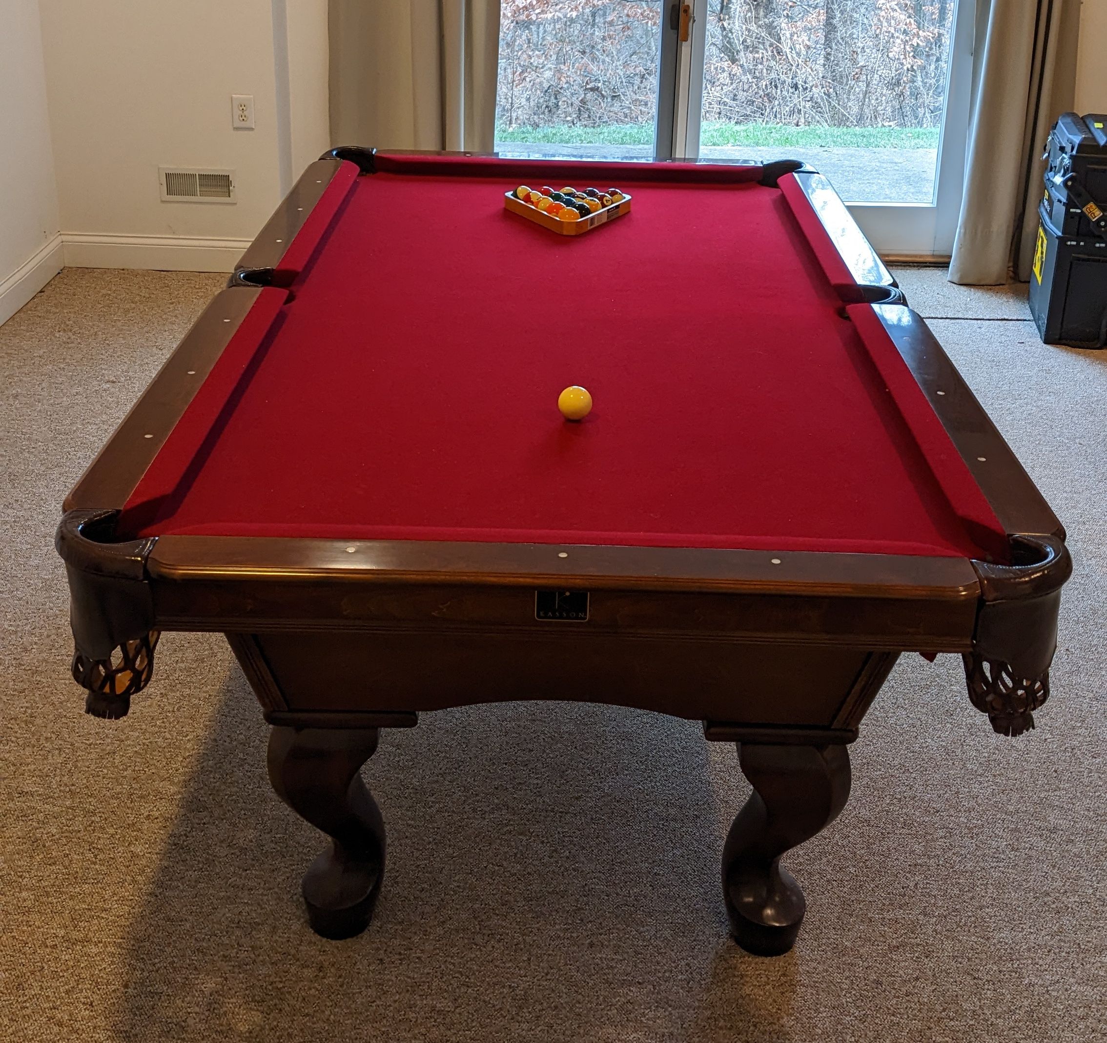 Kasson Pool Table and Accessories