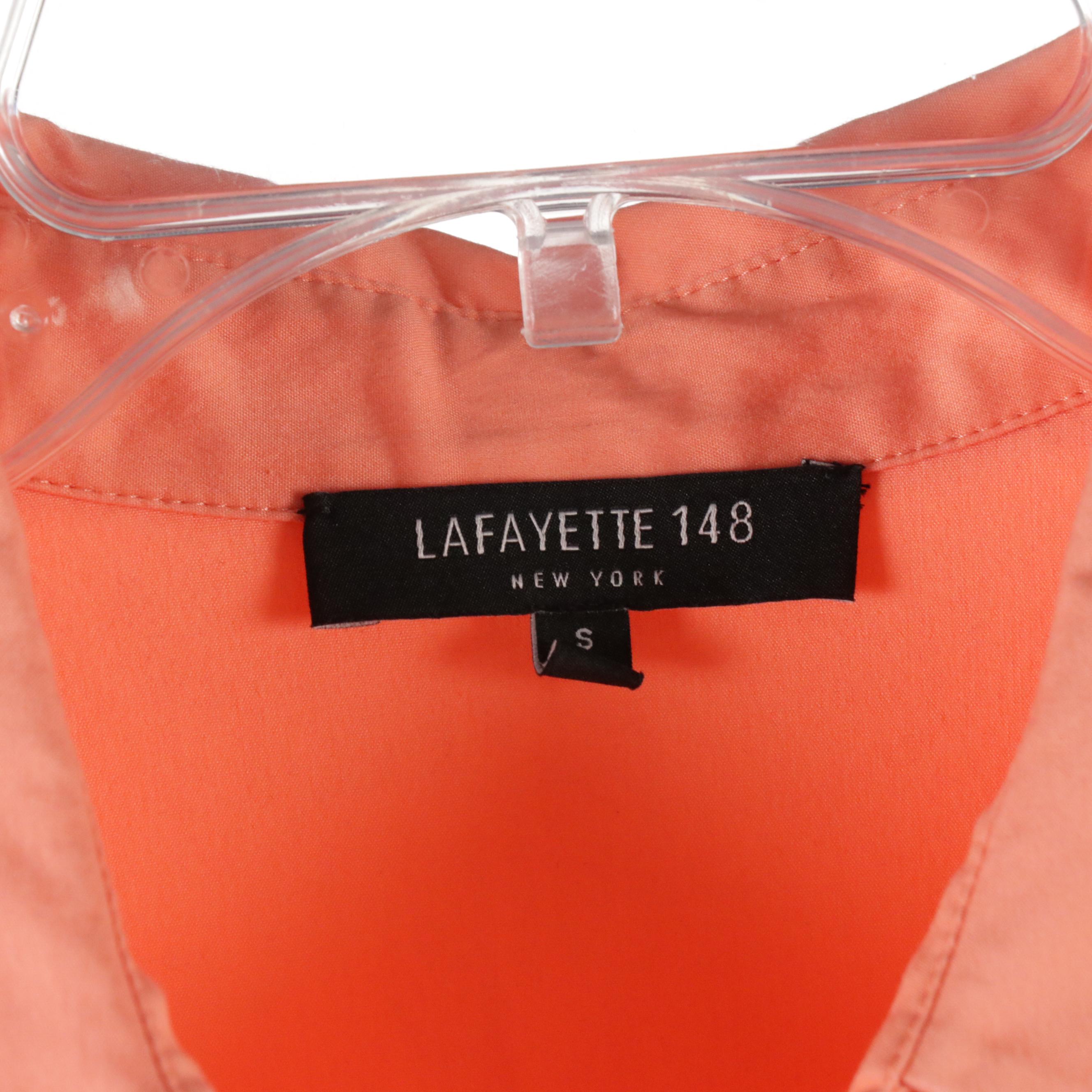 Lafayette 148  Silk Tank Top, Tory Burch Lobster Printed Button-Up Top & More