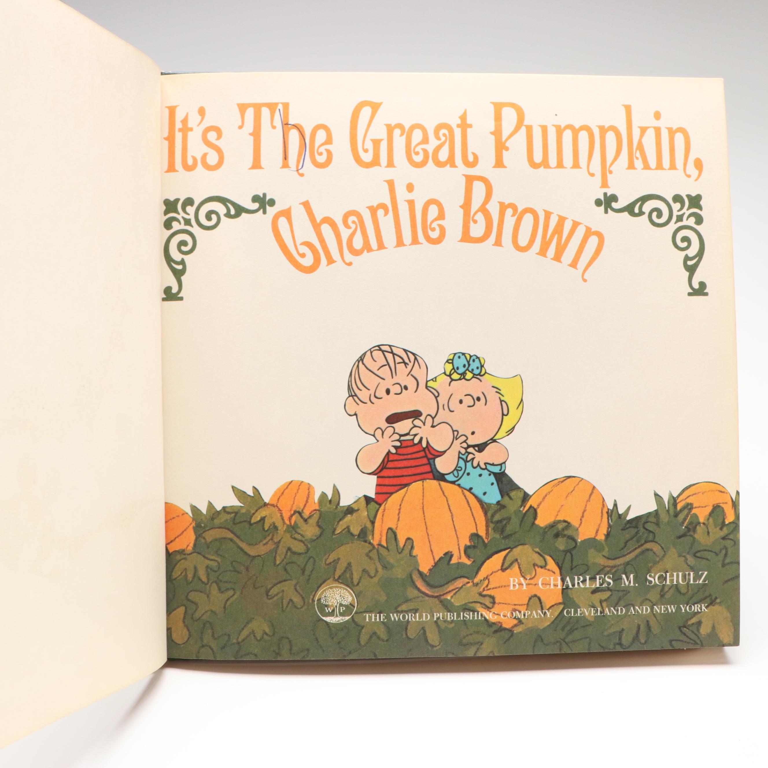 First Edition "It's The Great Pumpkin, Charlie Brown" by Charles M. Schulz, 1967