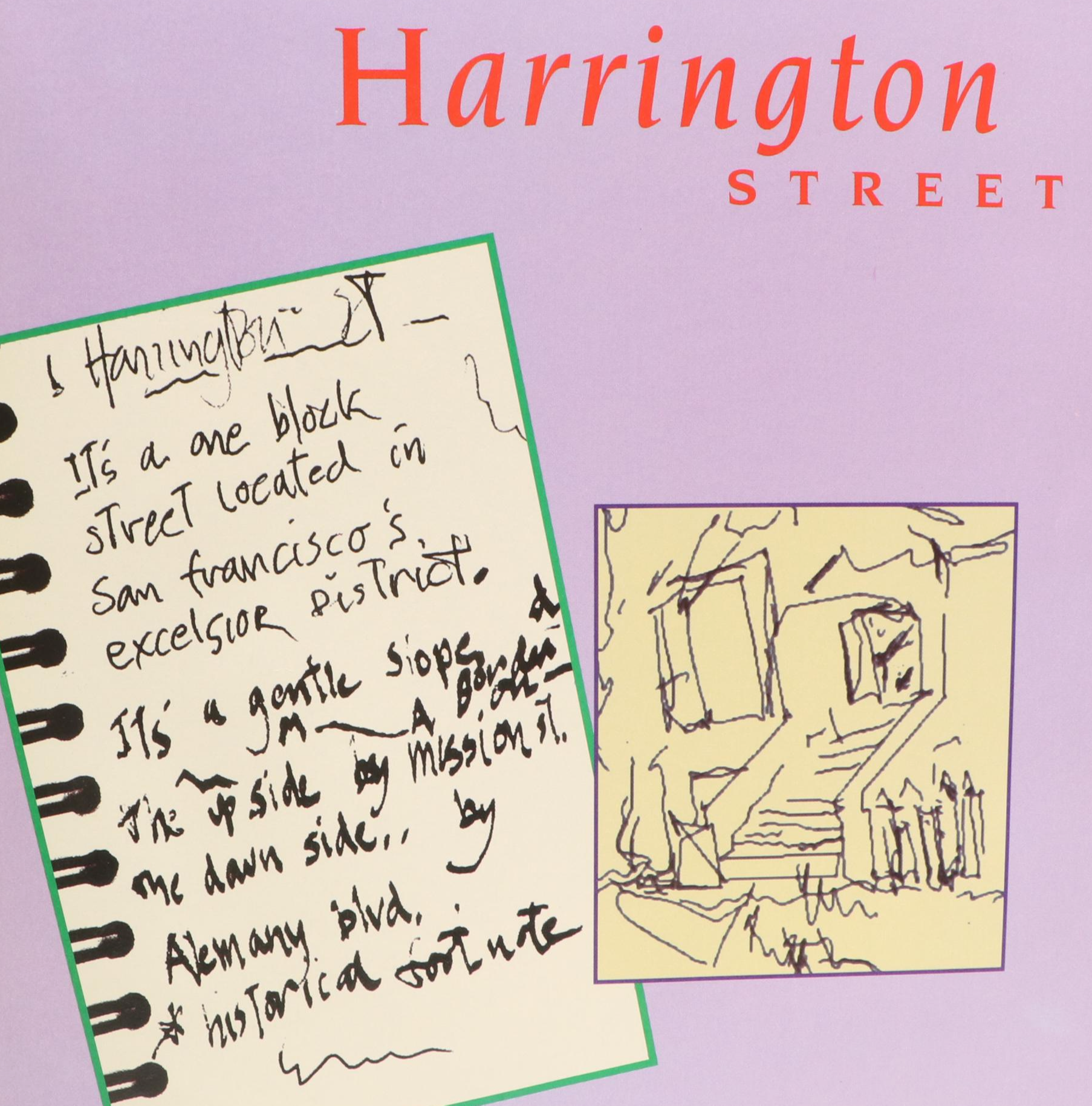 First Printing "Harrington Street" by Jerry Garcia, 1995