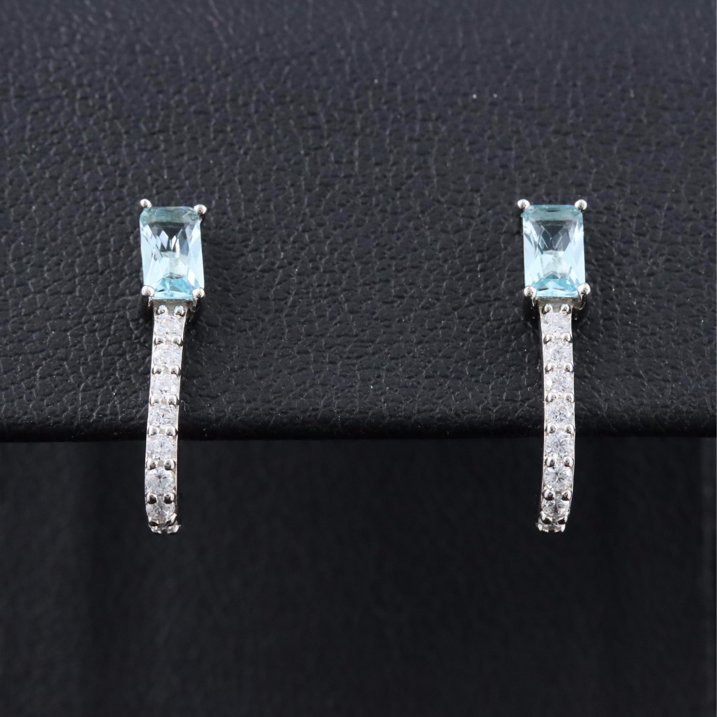 Sterling CZ Earrings