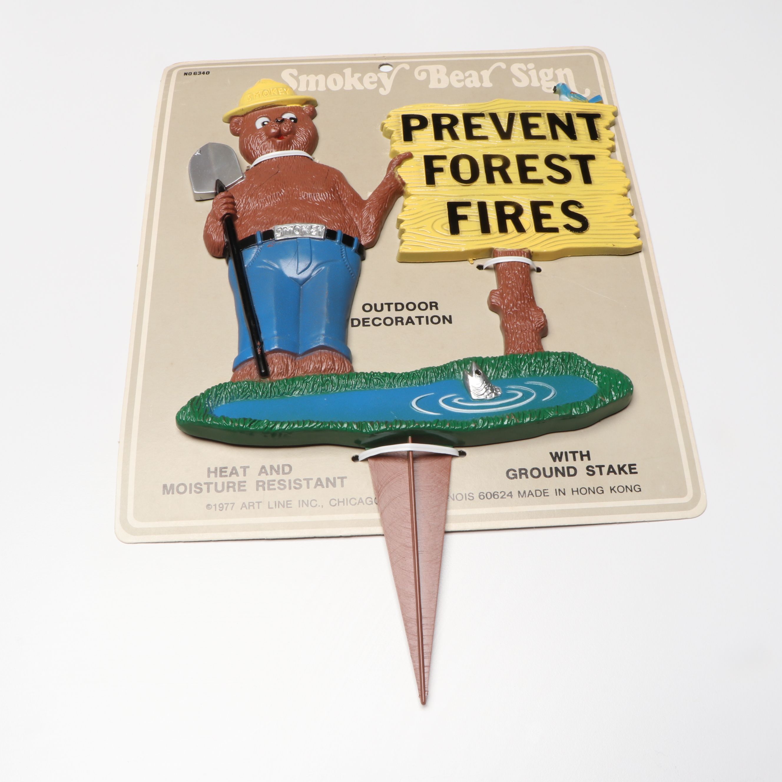 "Smokey the Bear" Vintage Plush Toy, Metal Pins, Ephemera and More Collectibles