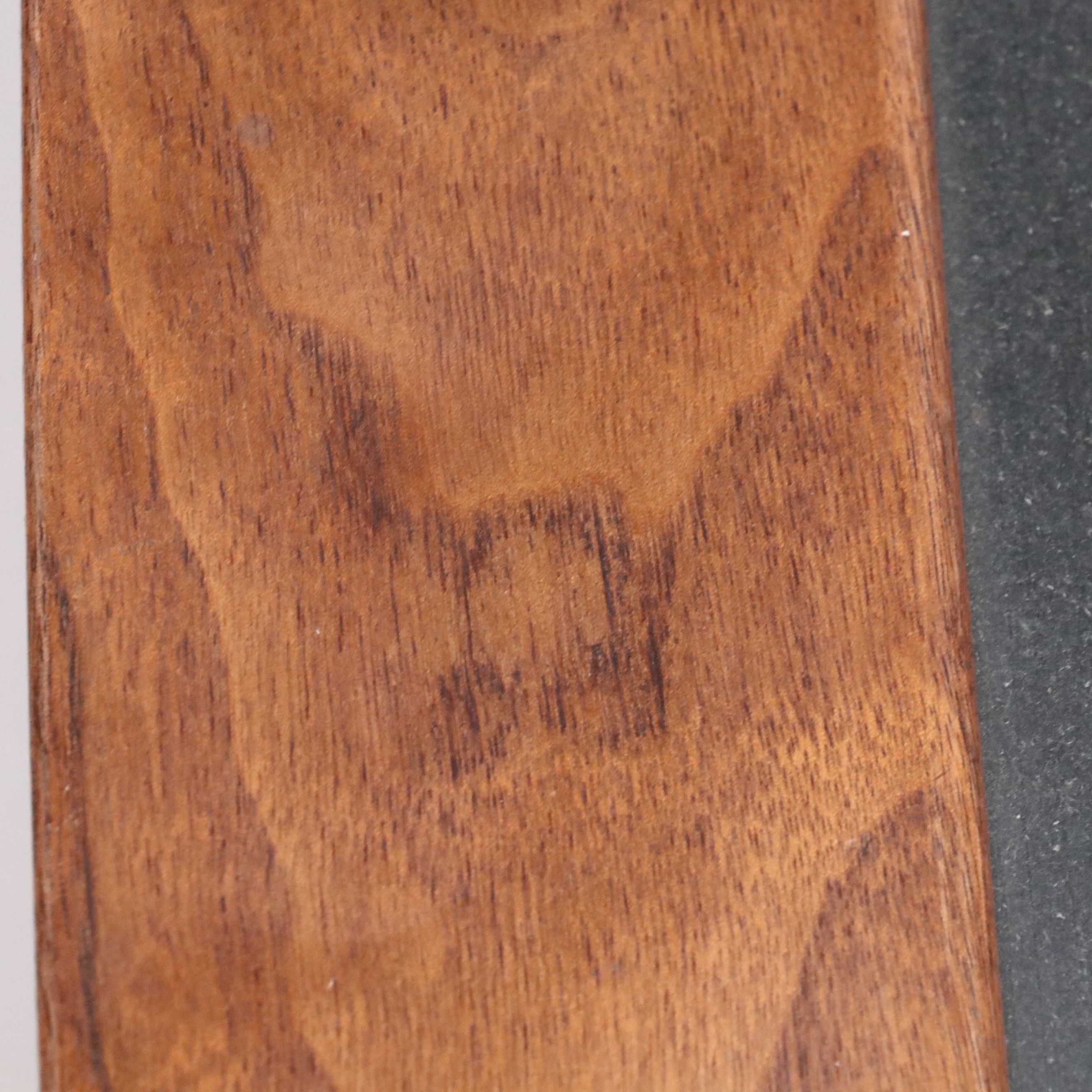 Erwin Lambeth Postmodern Style Wooden Pedestal Table