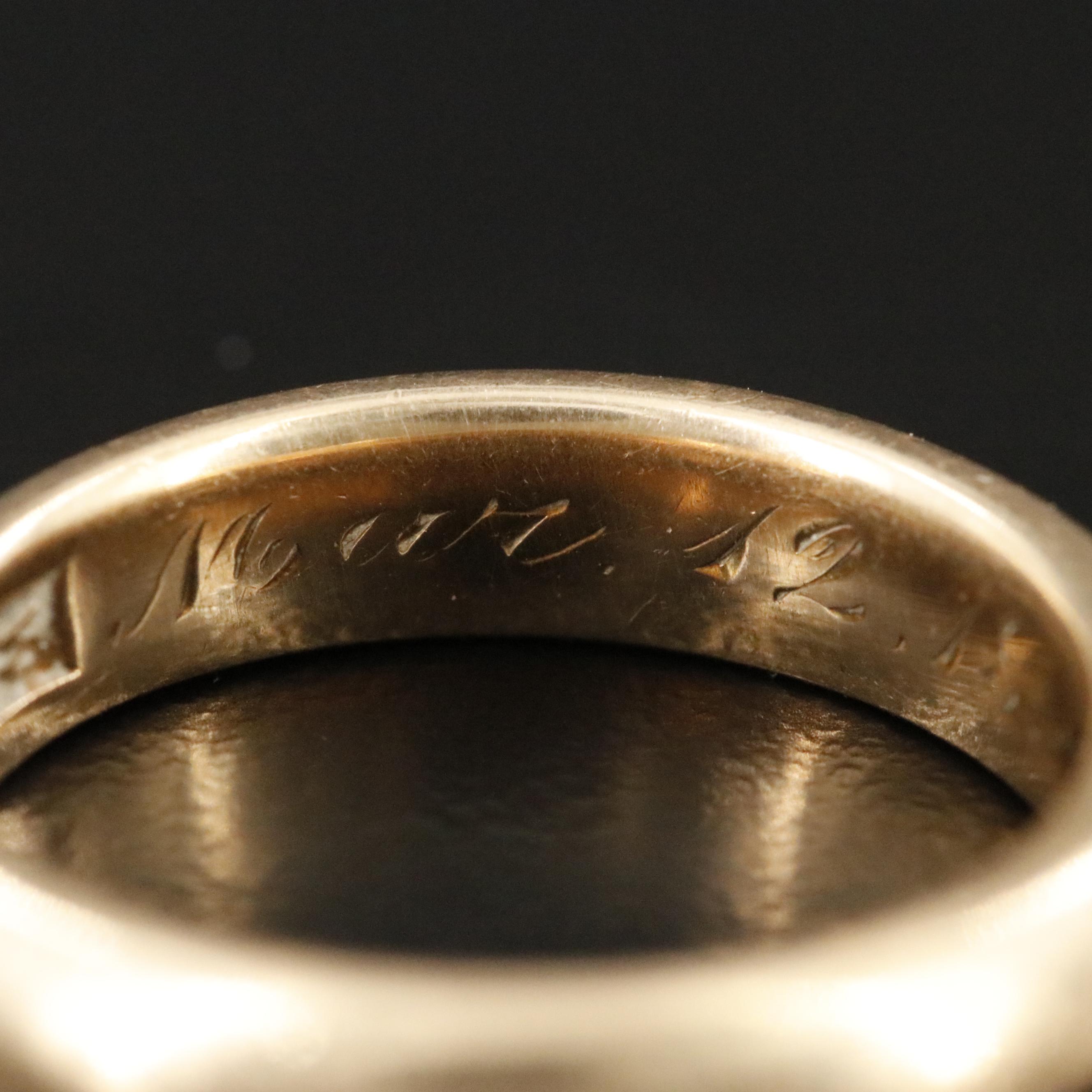 Antique 14K Band