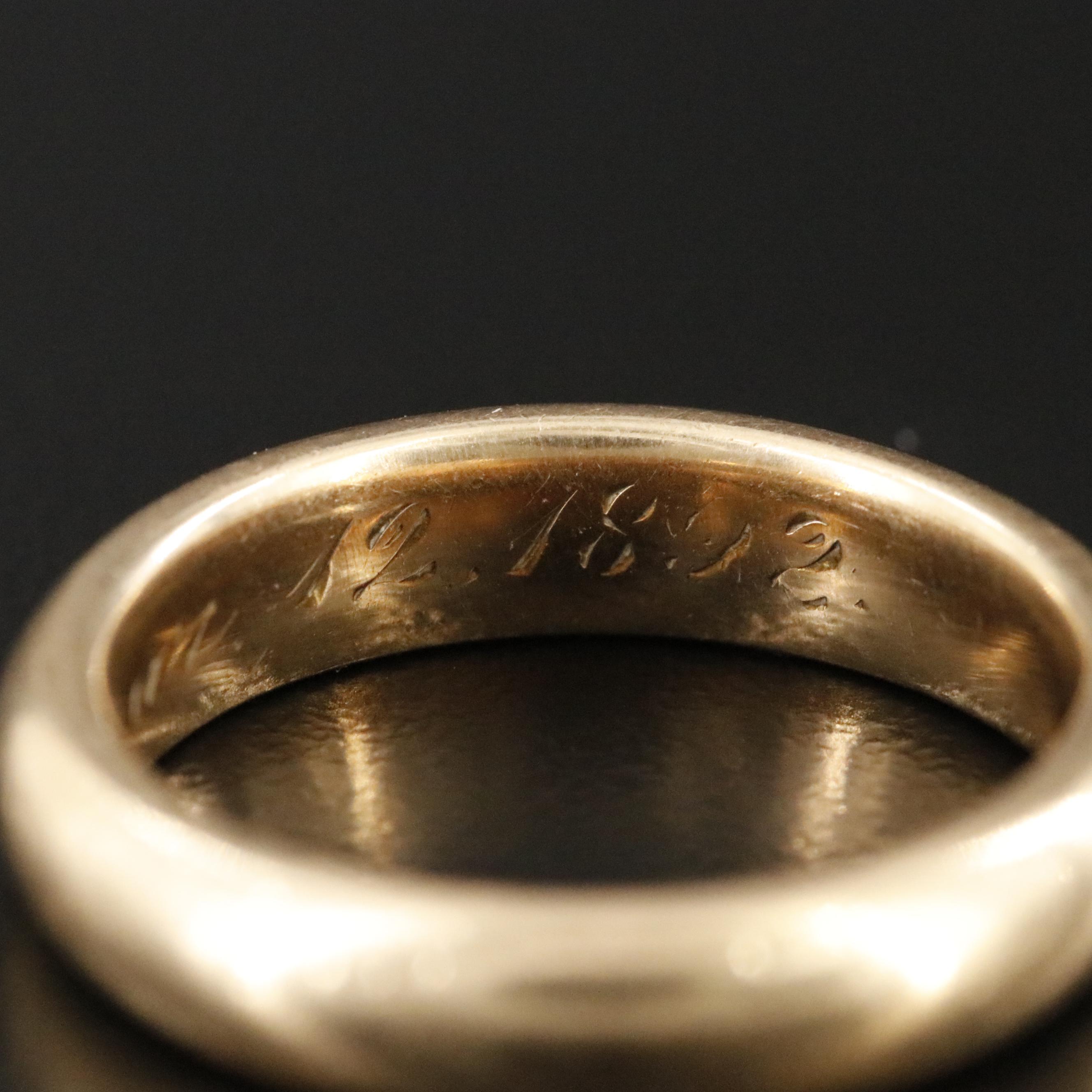 Antique 14K Band