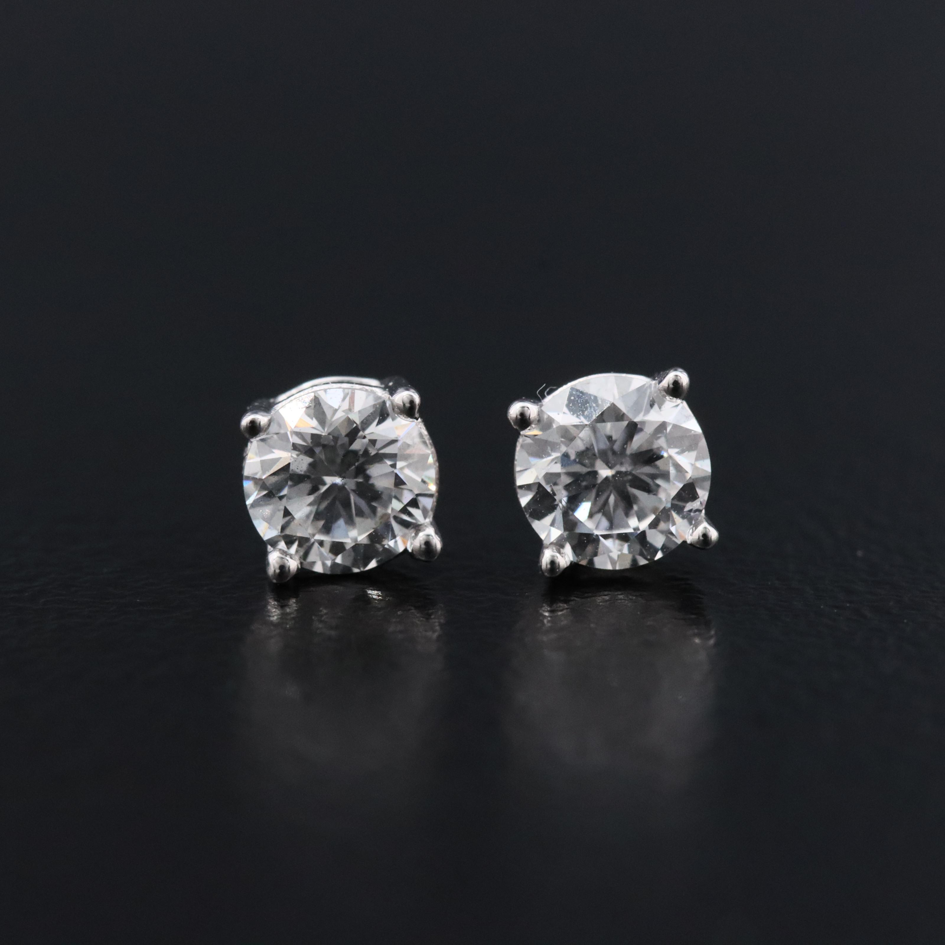 14K 0.50 CTW Lab Grown Diamond Stud Earrings