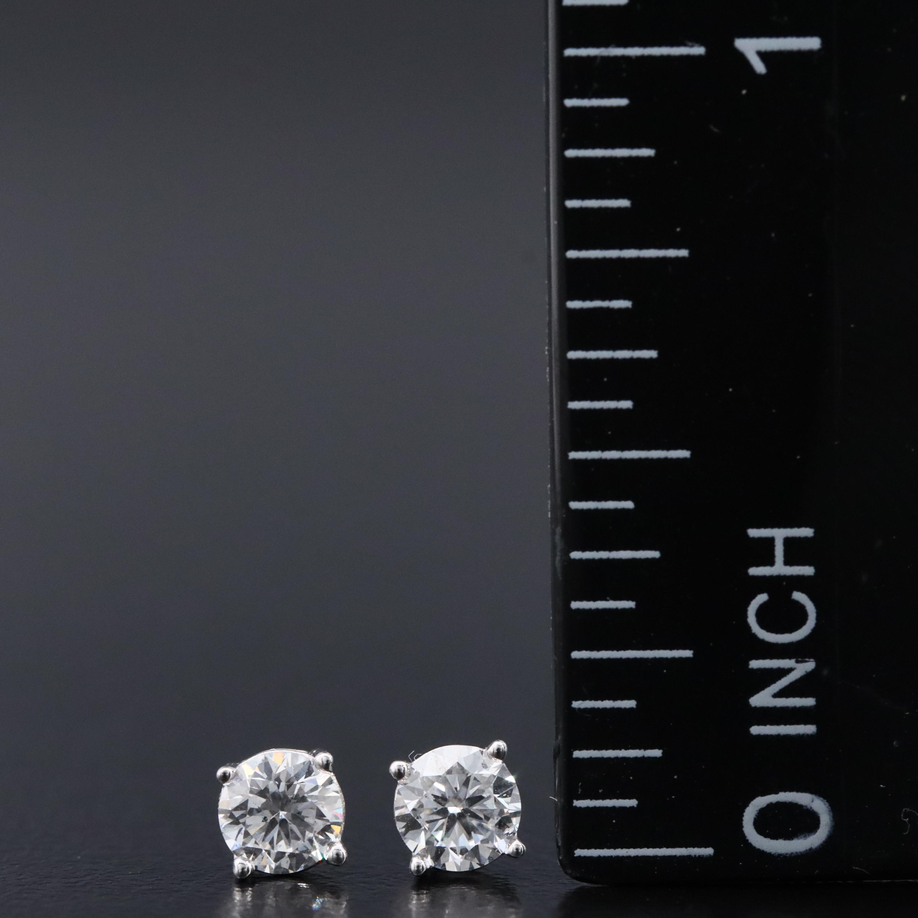 14K 0.50 CTW Lab Grown Diamond Stud Earrings