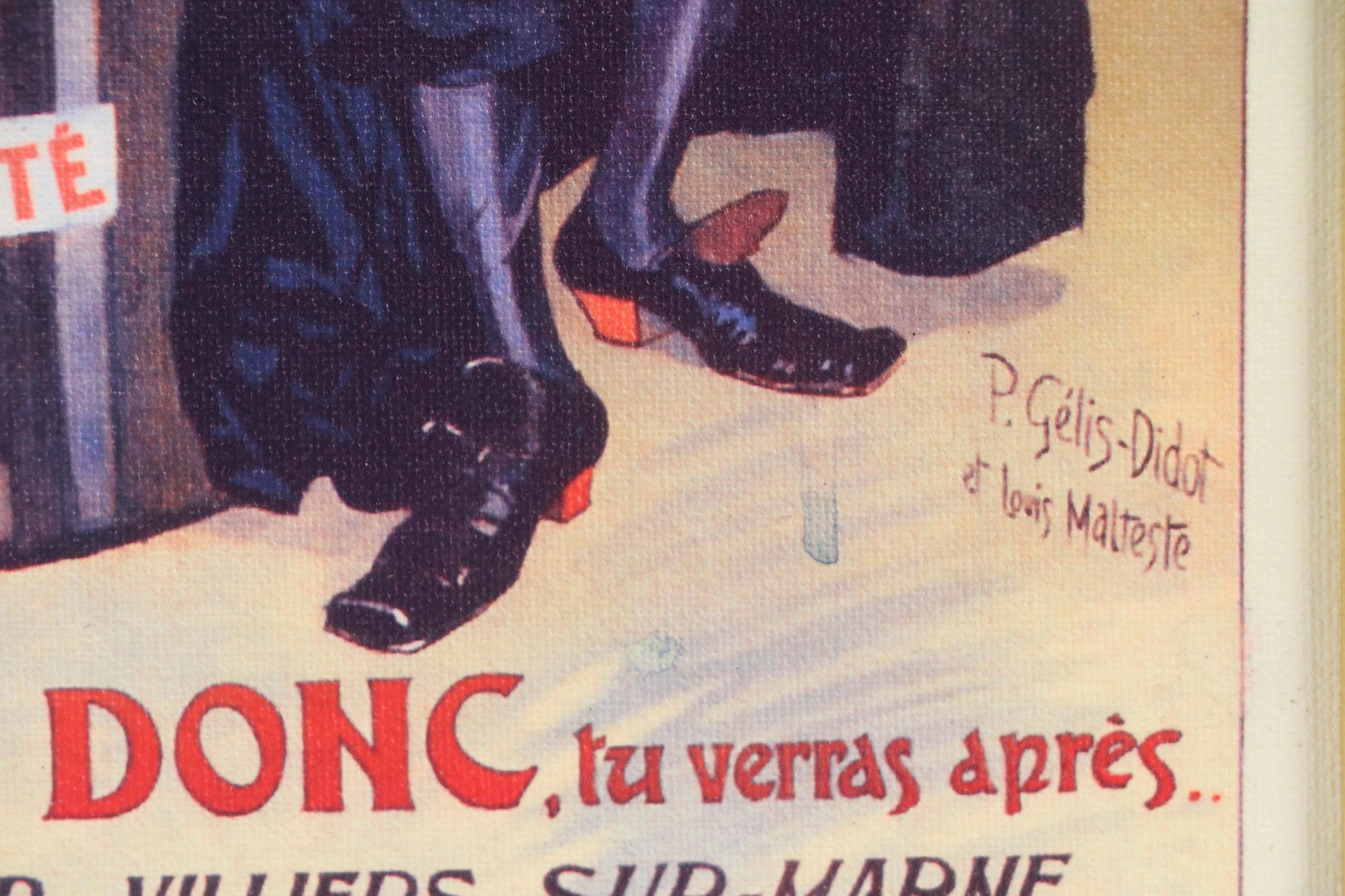 Absinthe Parisienne Poster After Pierre-Henri Gélis-Didot and Louis Malteste