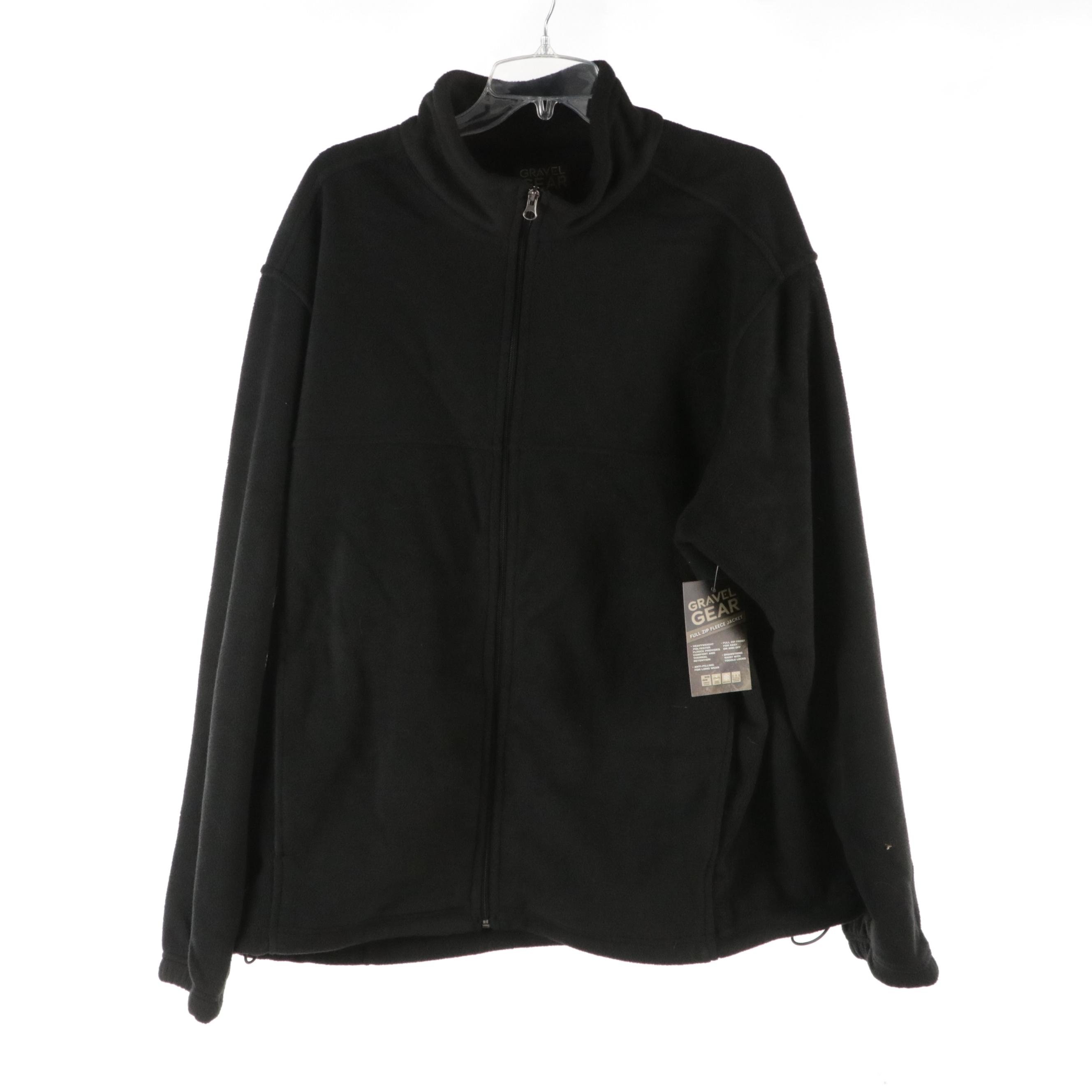 Men's Open Trails Plaid Flannel w/ Columbia and Gravel Gear Zipper-Front Jacket