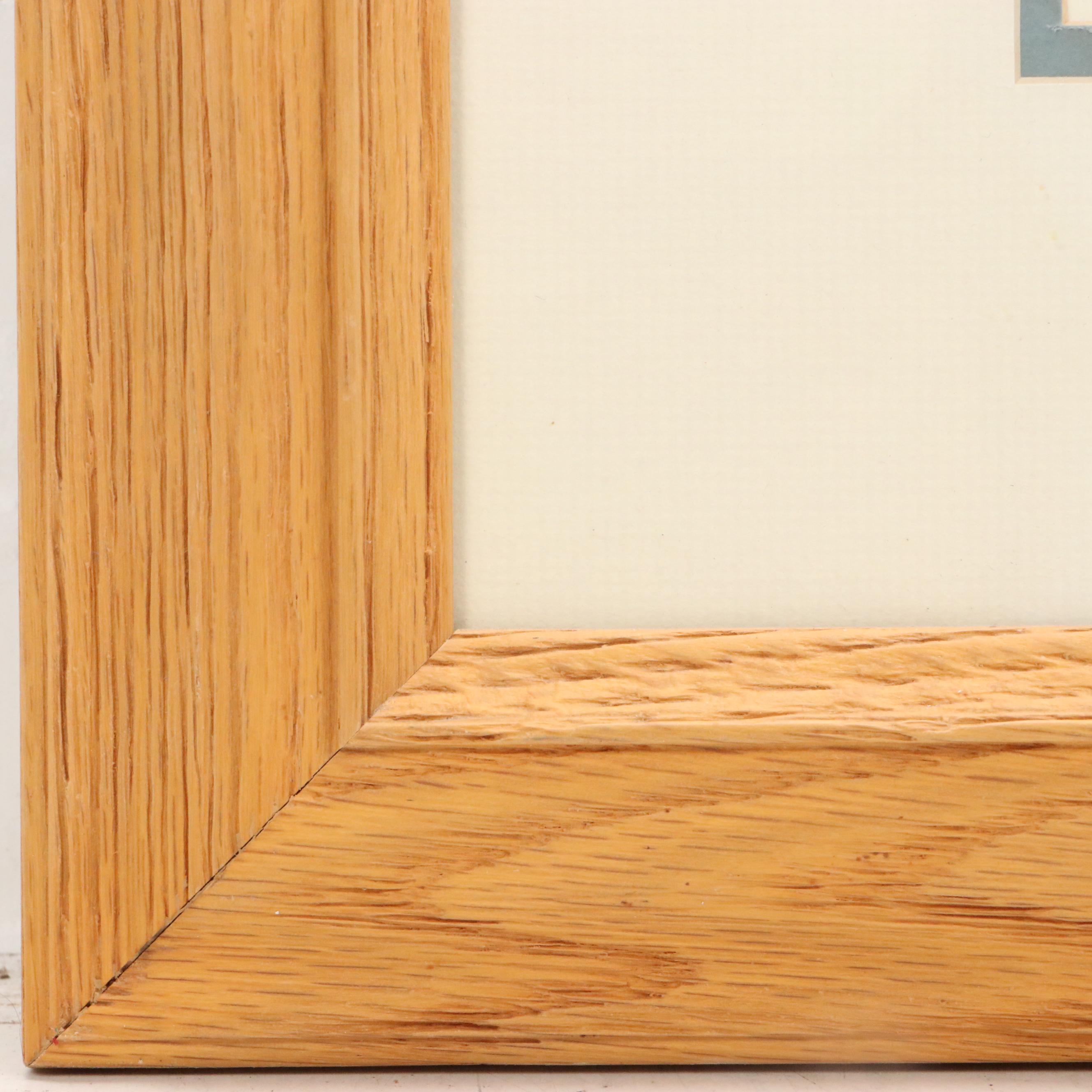 Michael Blaser Offset Lithograph "Heading For Coney"