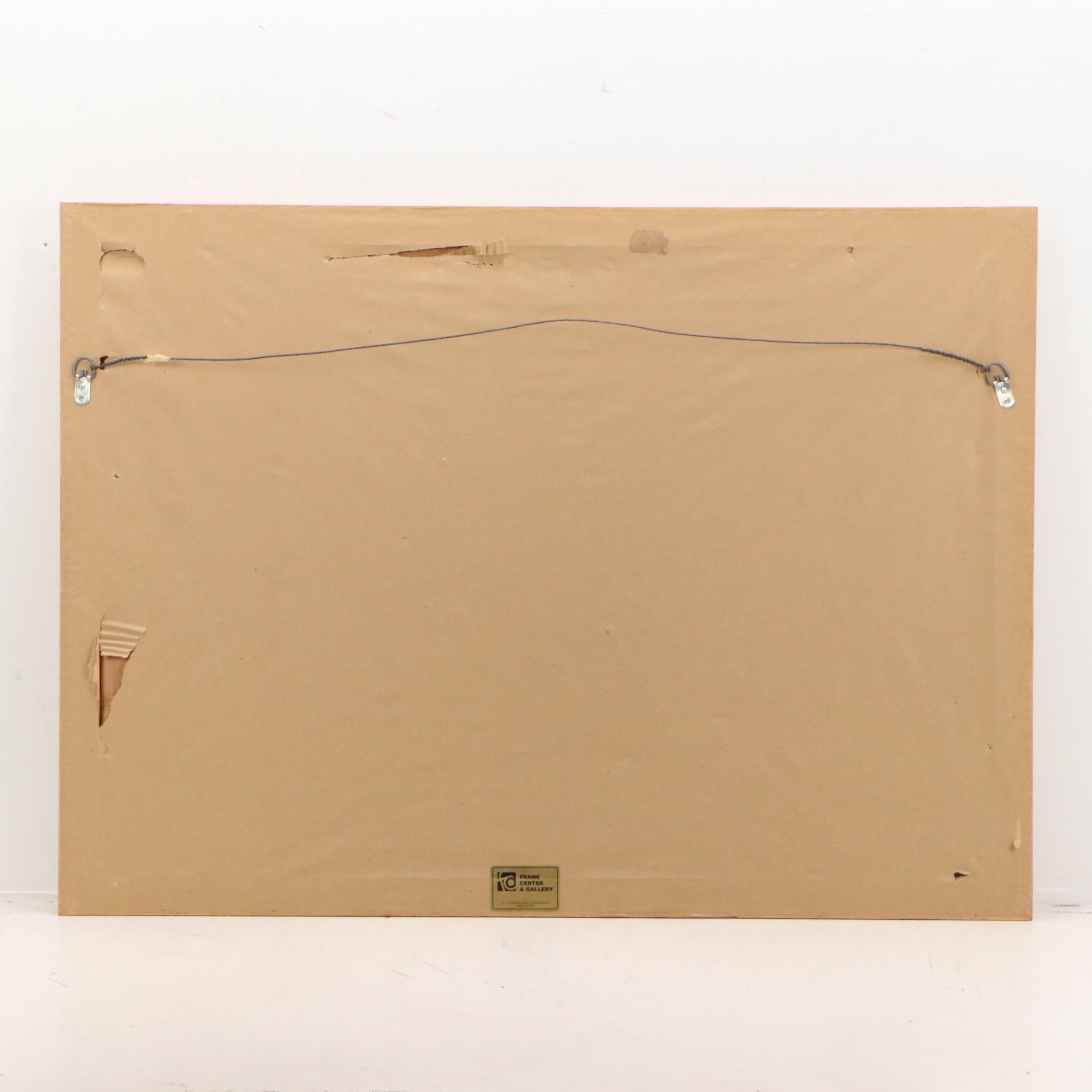 Michael Blaser Offset Lithograph "Heading For Coney"