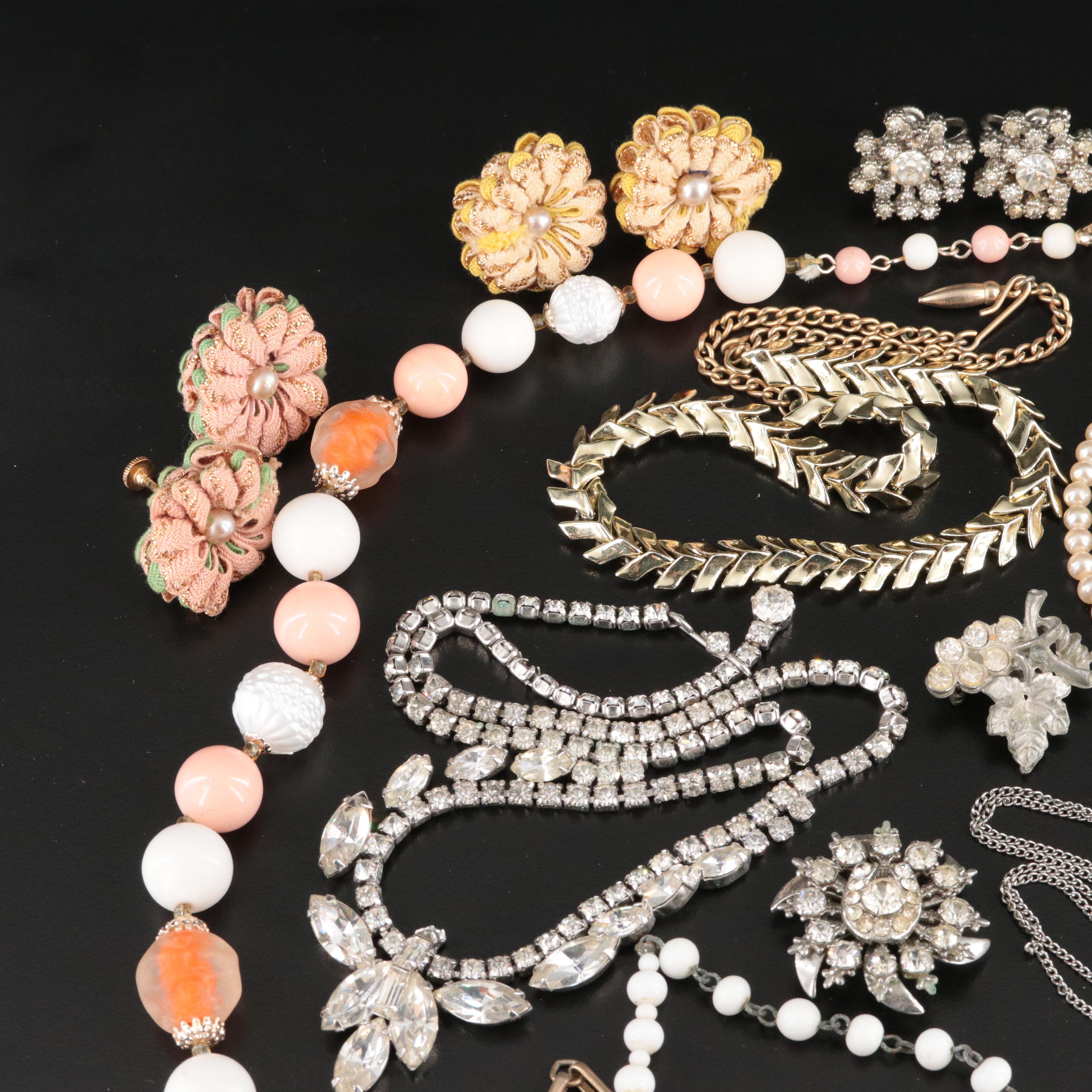 Coro and Kramer Necklace and Earring Sets Featured in Jewelry Collection