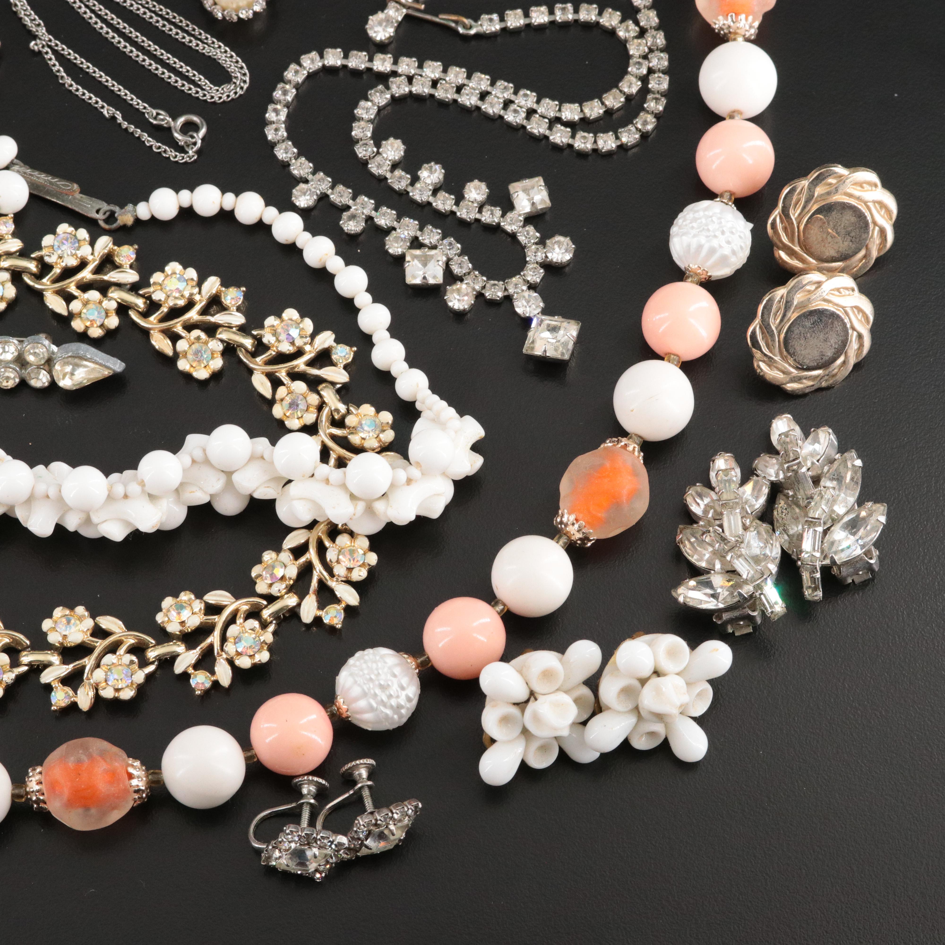 Coro and Kramer Necklace and Earring Sets Featured in Jewelry Collection