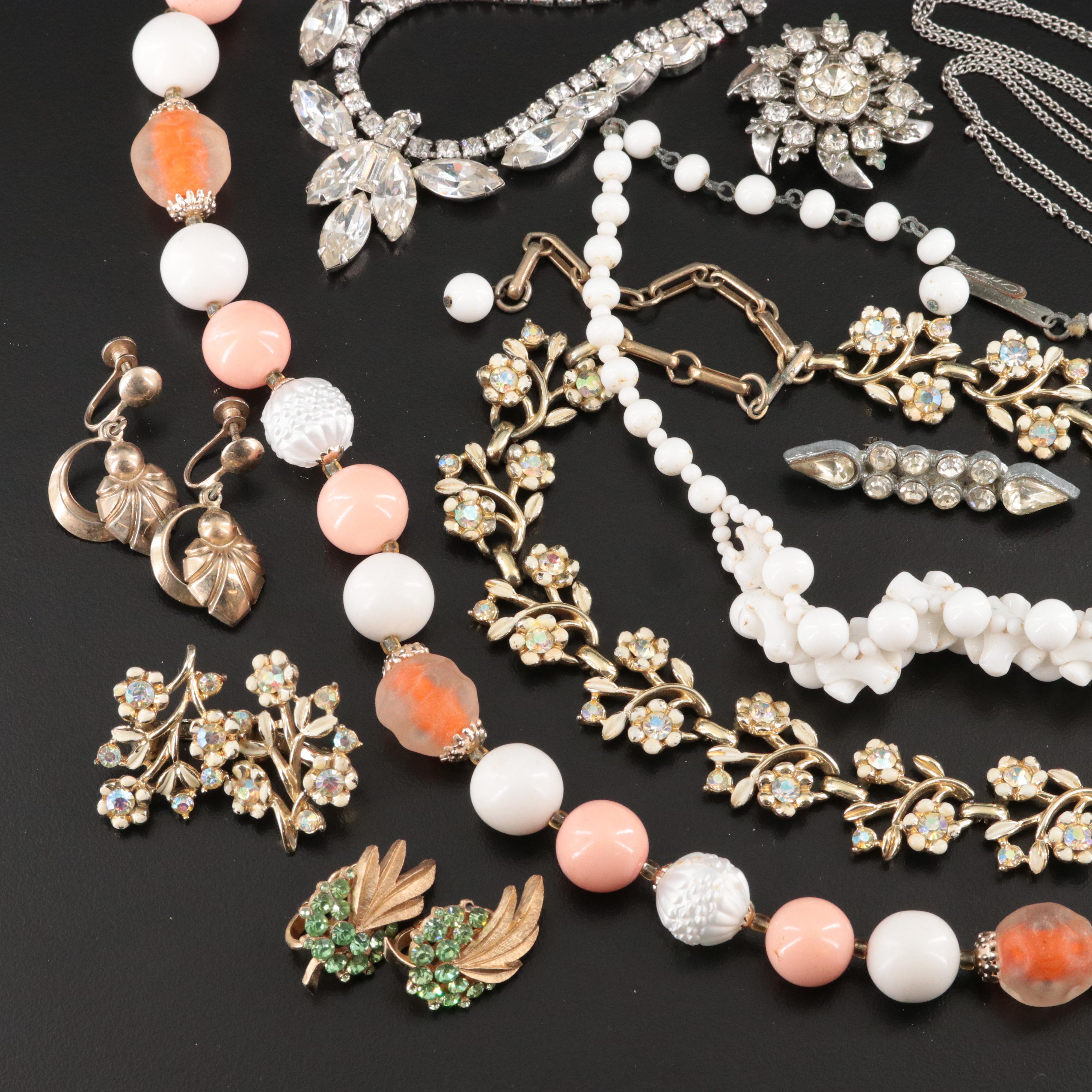 Coro and Kramer Necklace and Earring Sets Featured in Jewelry Collection