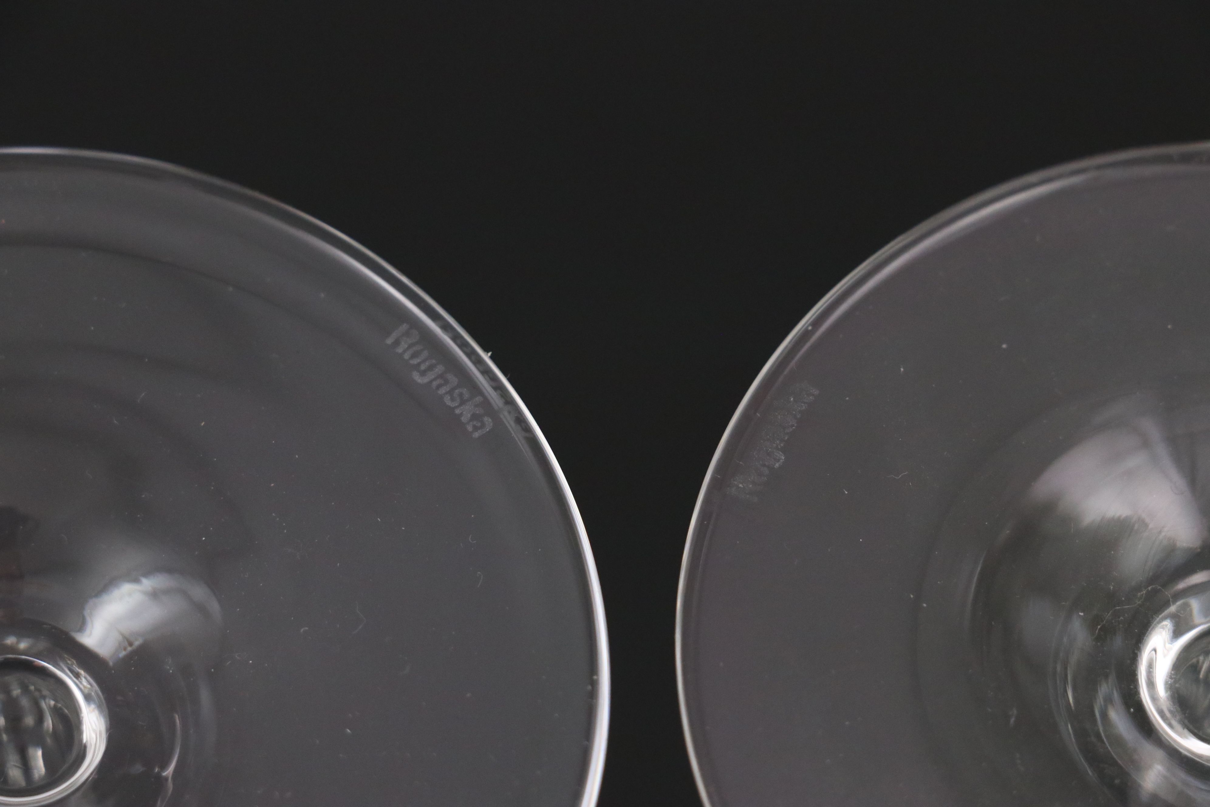 Rogaška Crystal Wine Glasses