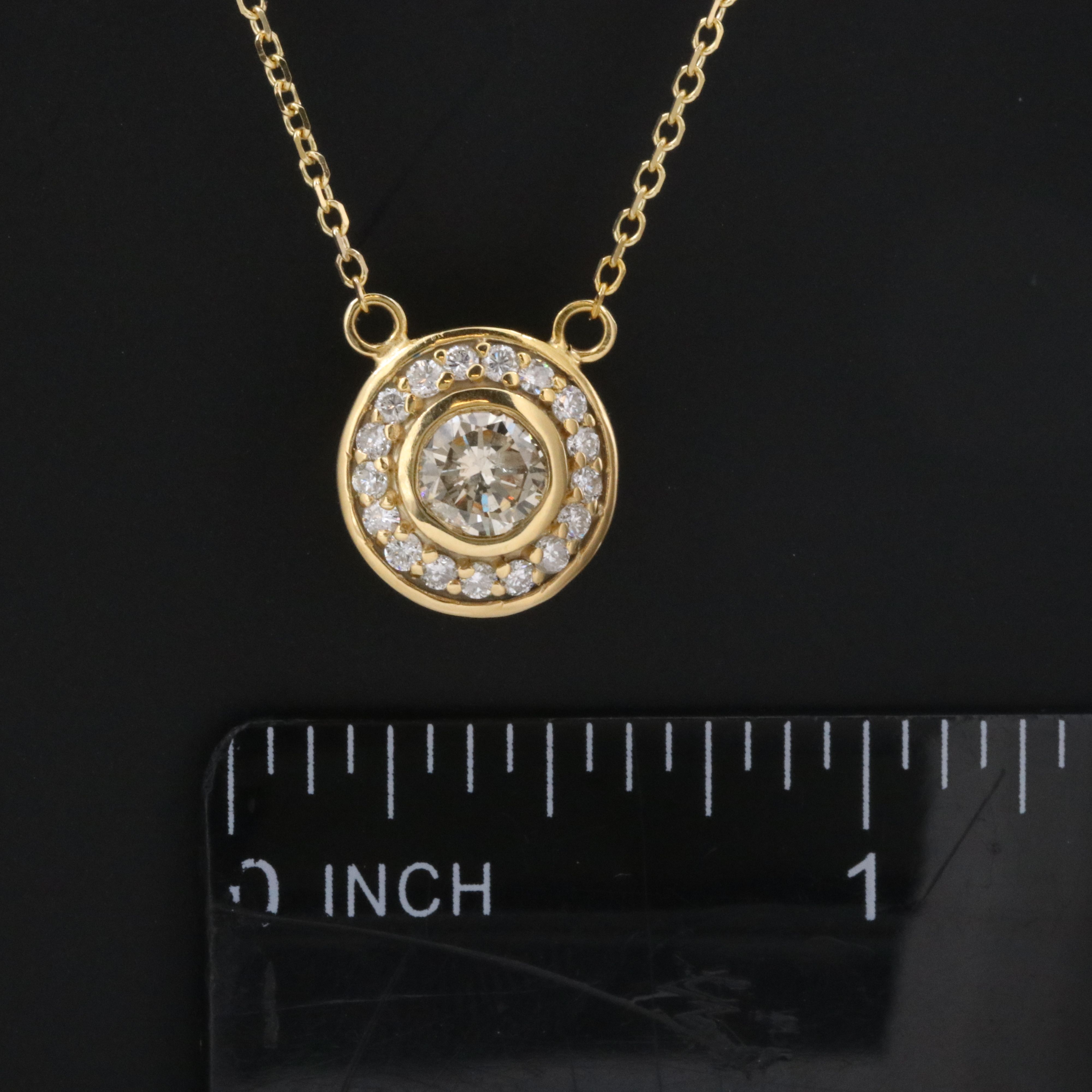 14K 0.71 CTW Diamond Necklace