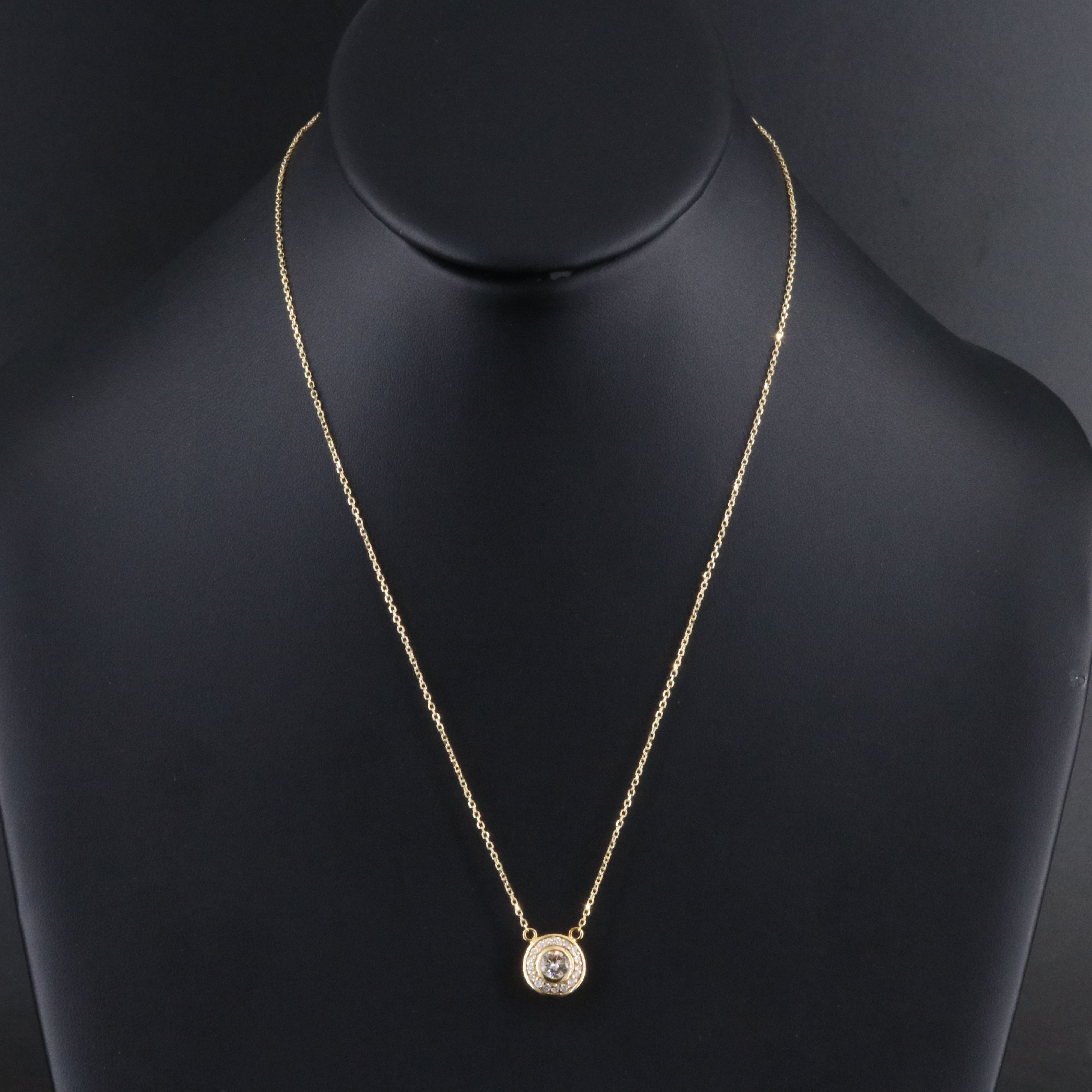 14K 0.71 CTW Diamond Necklace