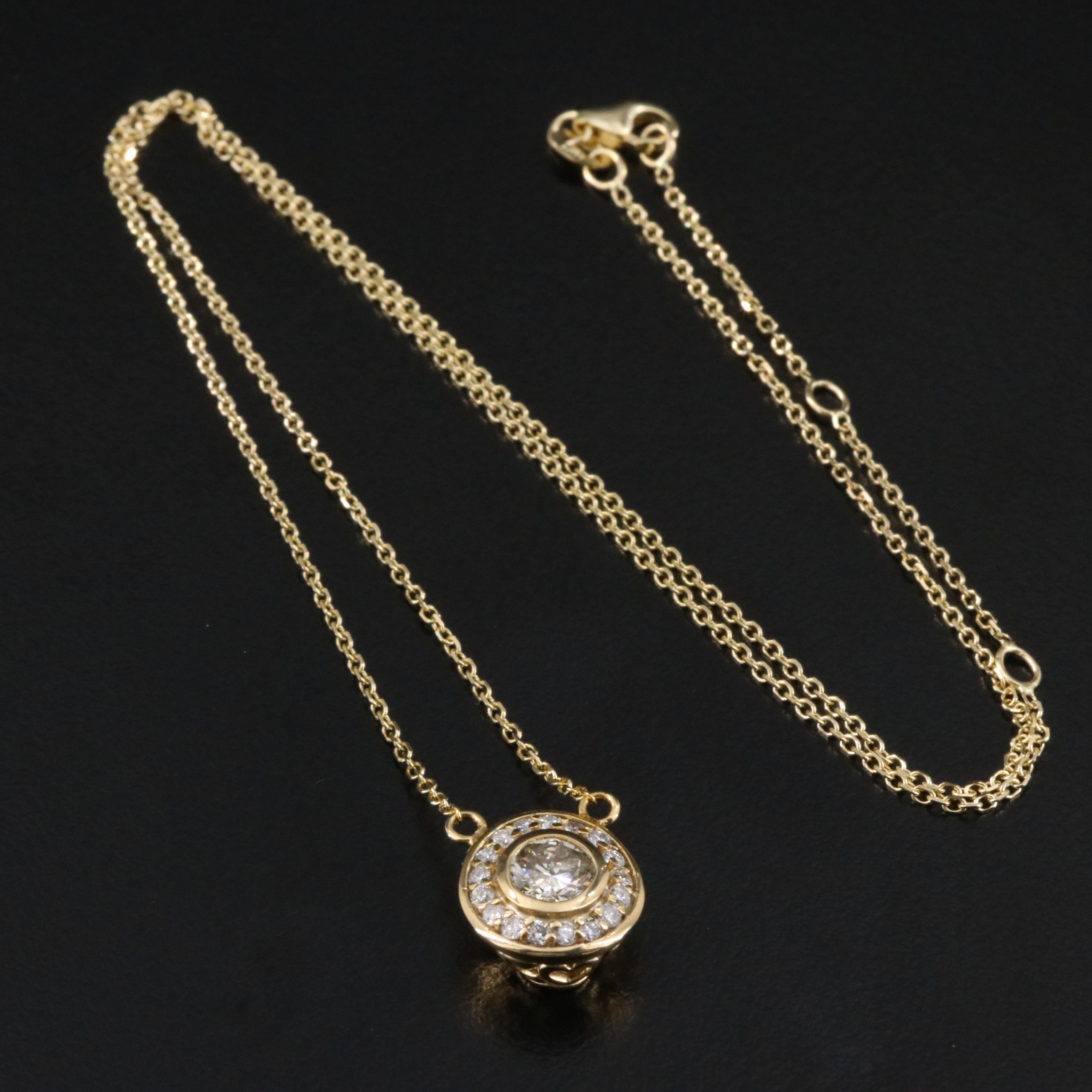 14K 0.71 CTW Diamond Necklace