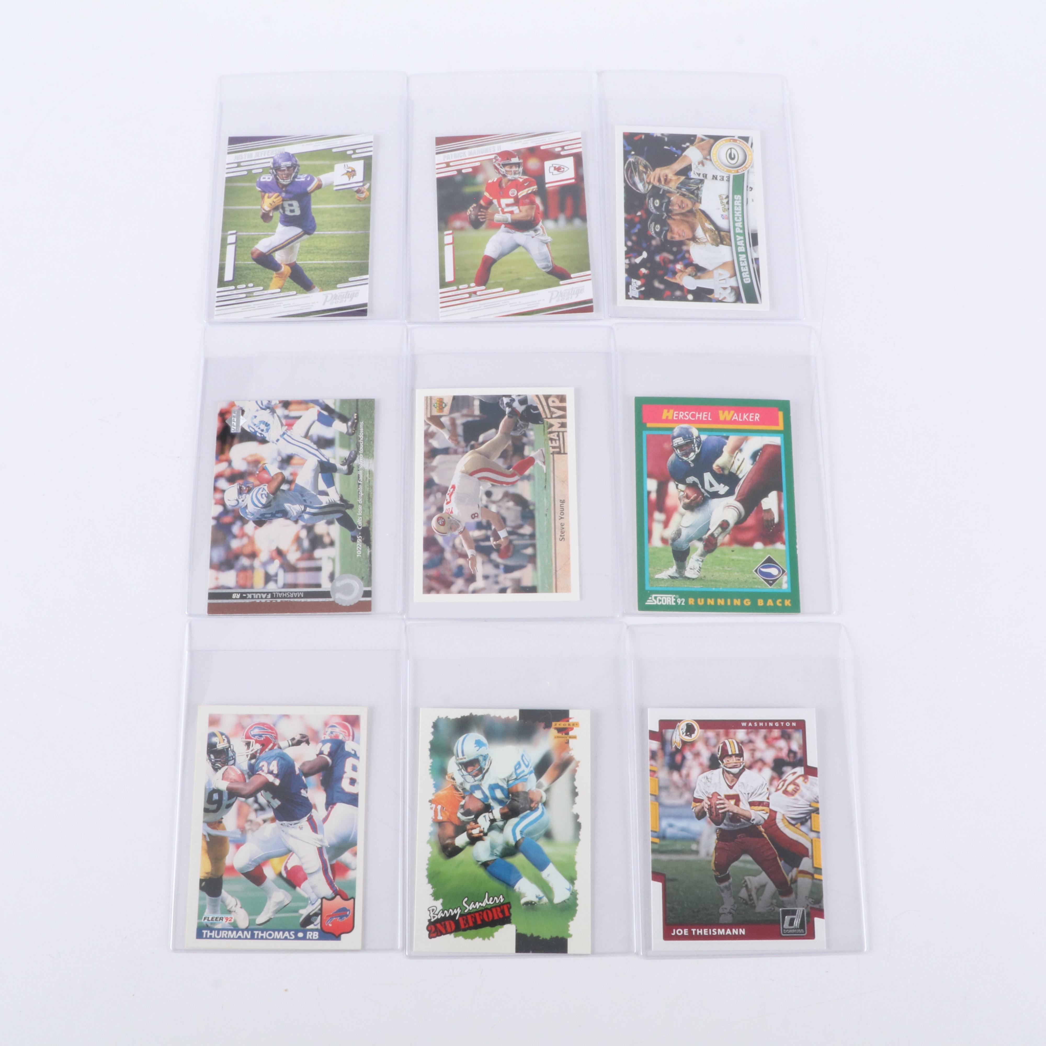 1,000+ Football Cards Featuring Graded Zach Wilson and Justin Fields Rookies