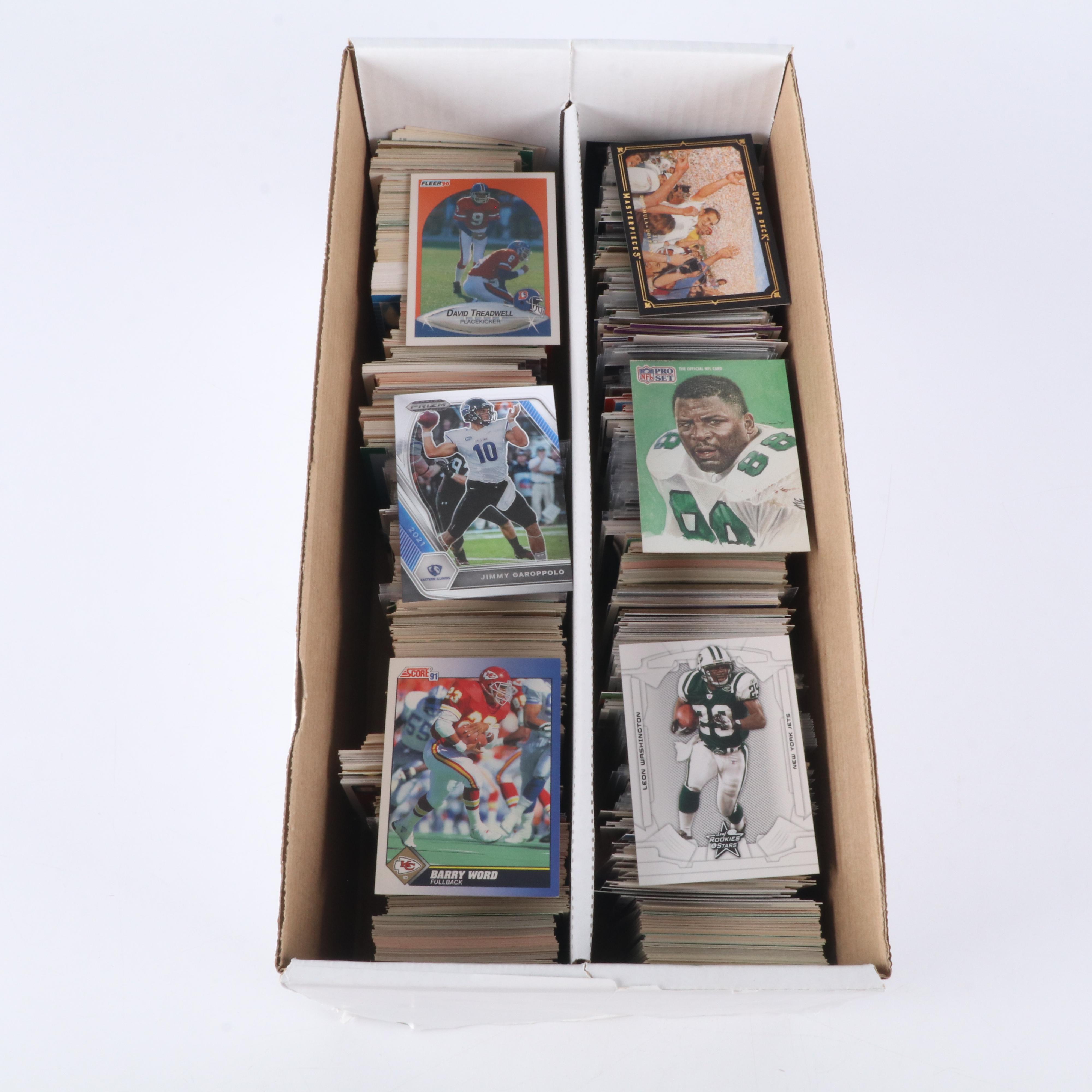 1,000+ Football Cards Featuring Graded Zach Wilson and Justin Fields Rookies