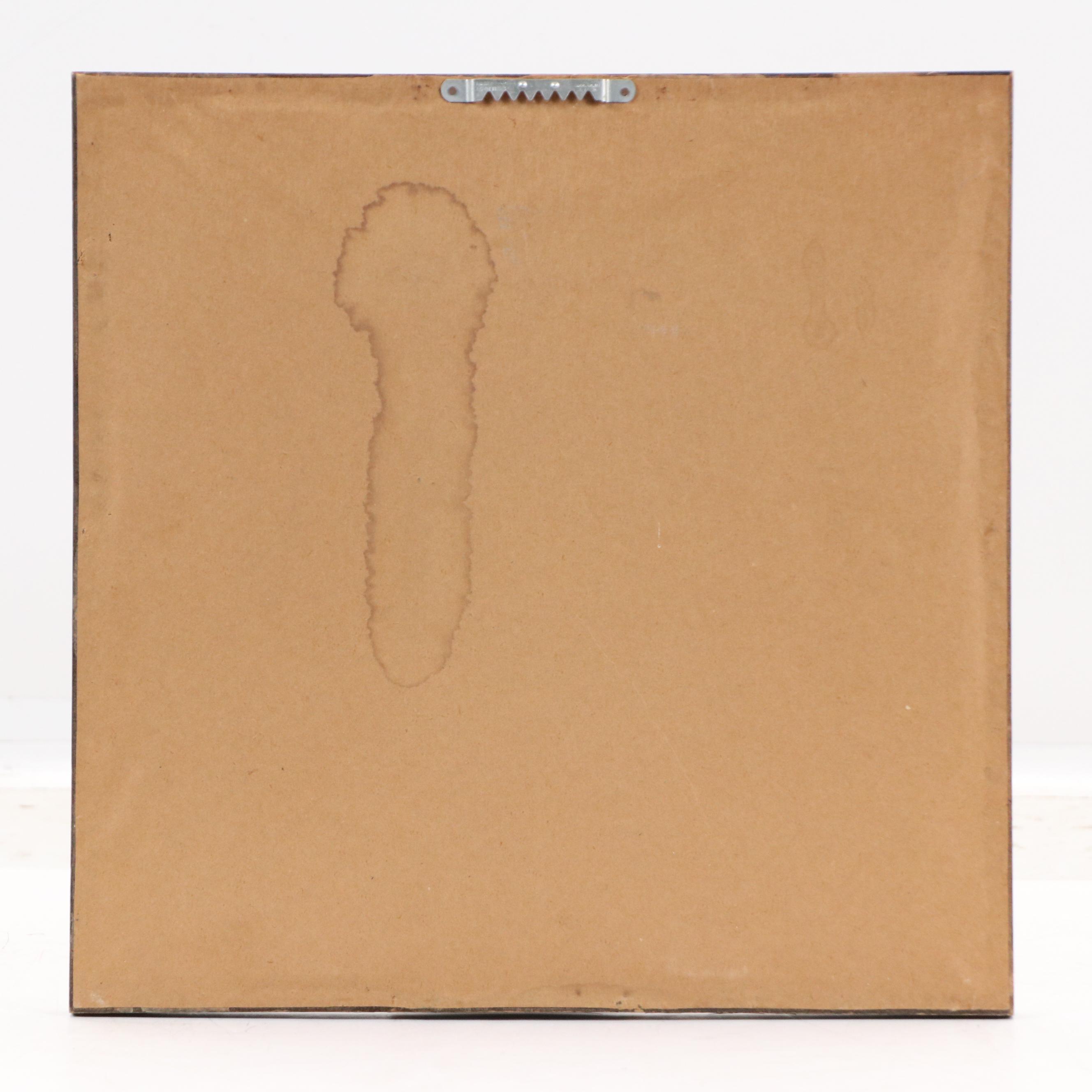 Offset Lithograph of Black Cat After Mads Stage