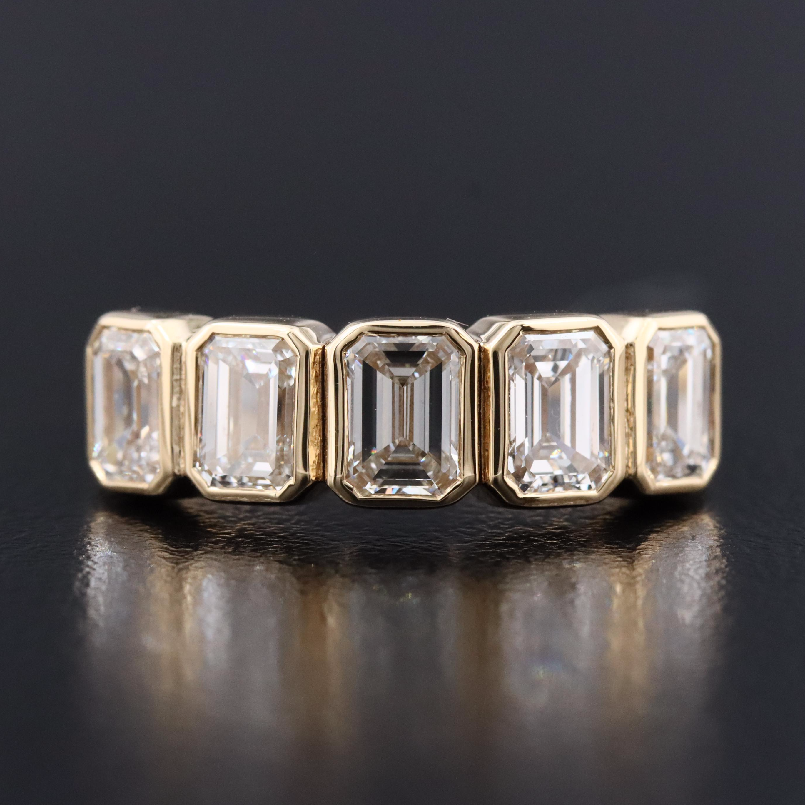 18K 2.06 CTW Diamond Ring with GIA Reports