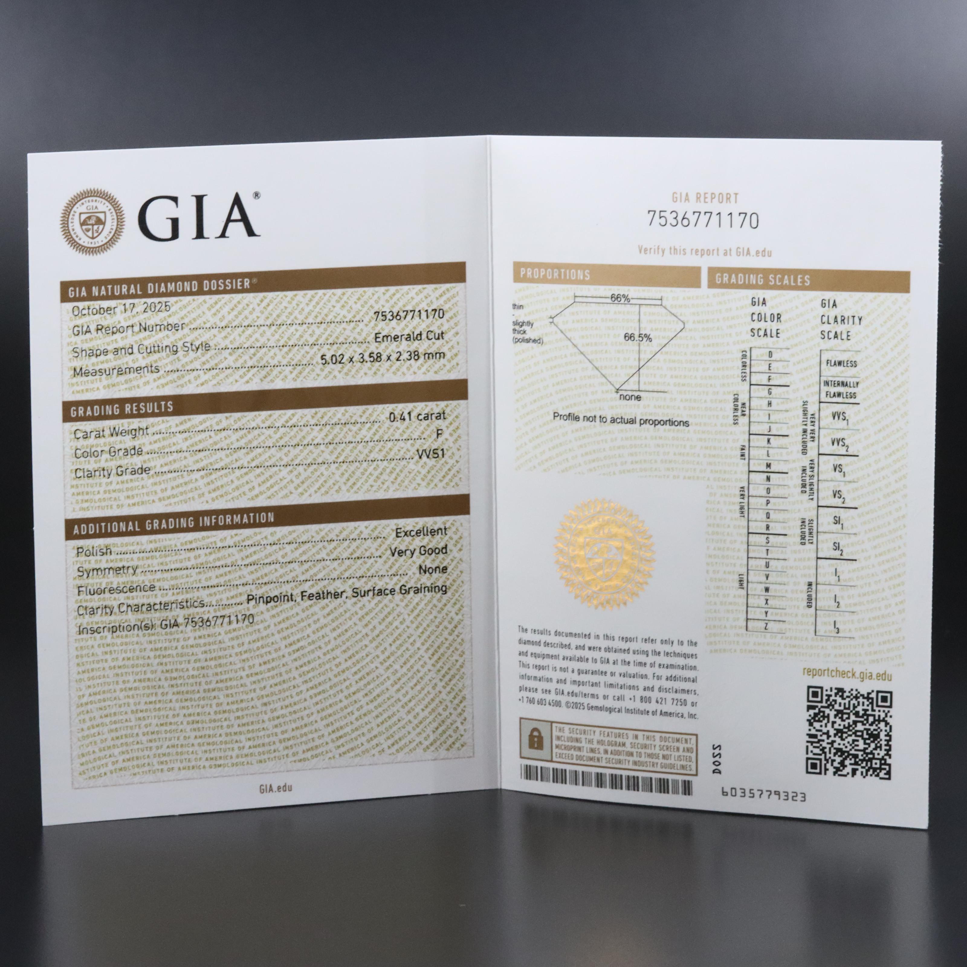 18K 2.06 CTW Diamond Ring with GIA Reports