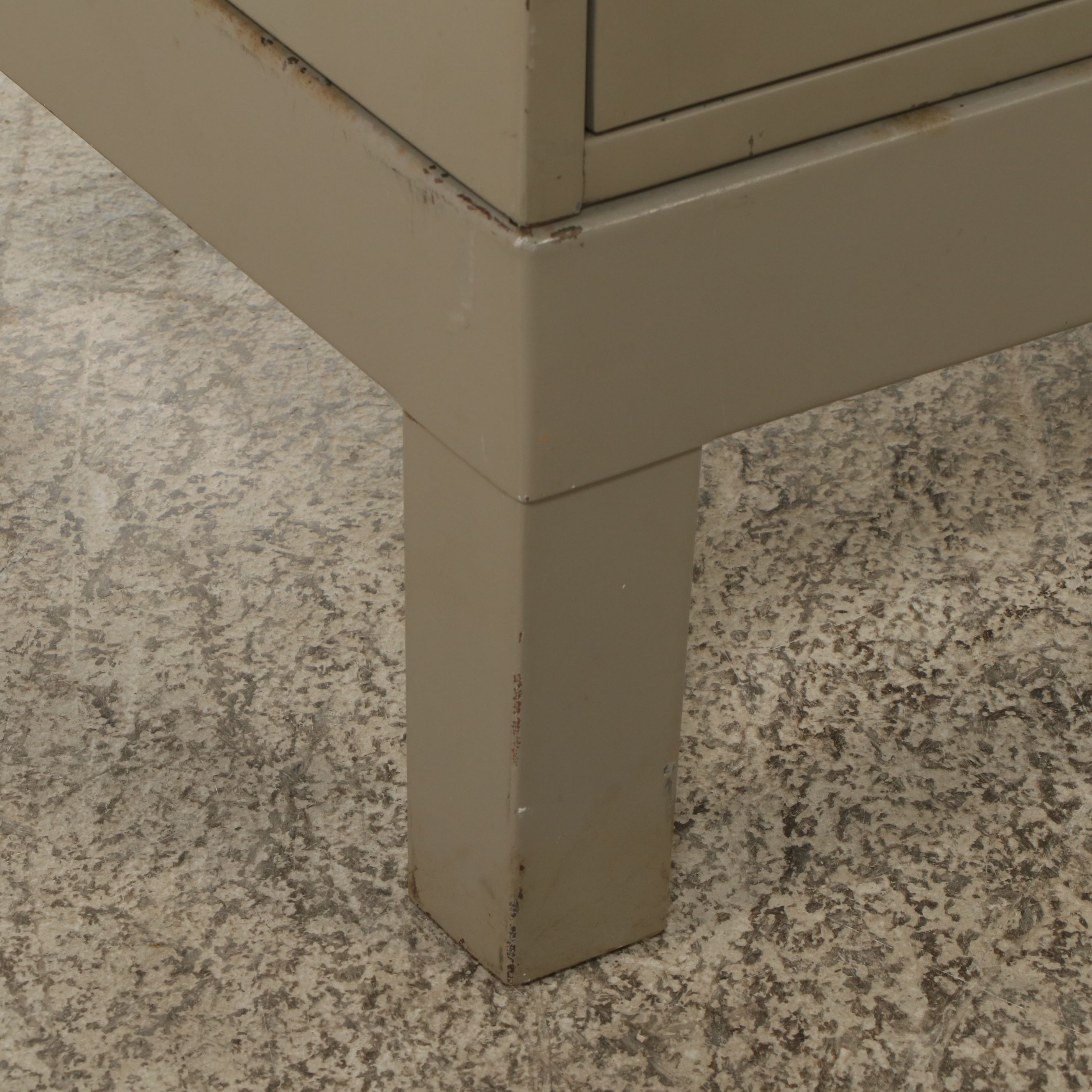 Cincinnati Gas & Electric Industrial Steel Laboratory Cabinet, Mid-20th C.