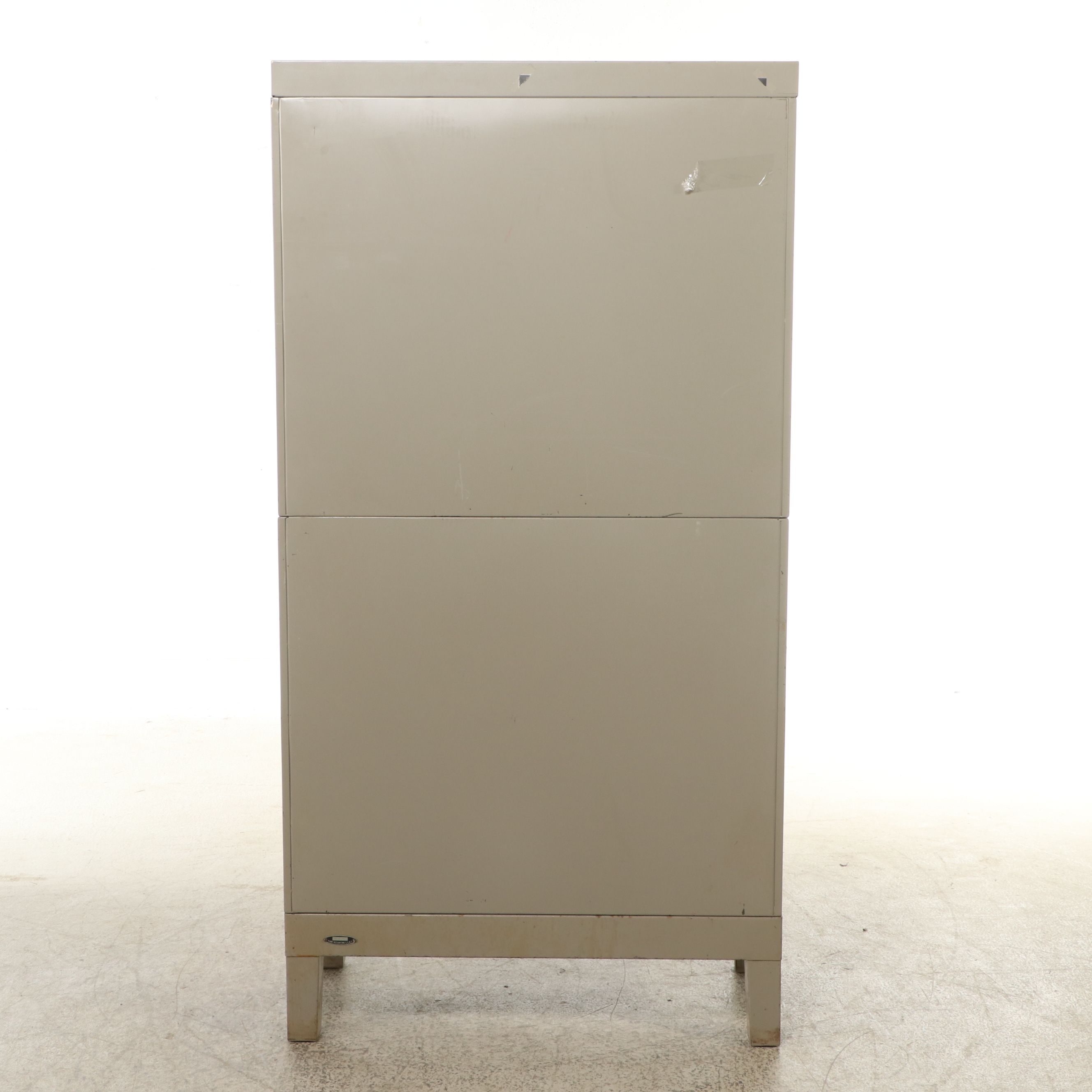 Cincinnati Gas & Electric Industrial Steel Laboratory Cabinet, Mid-20th C.