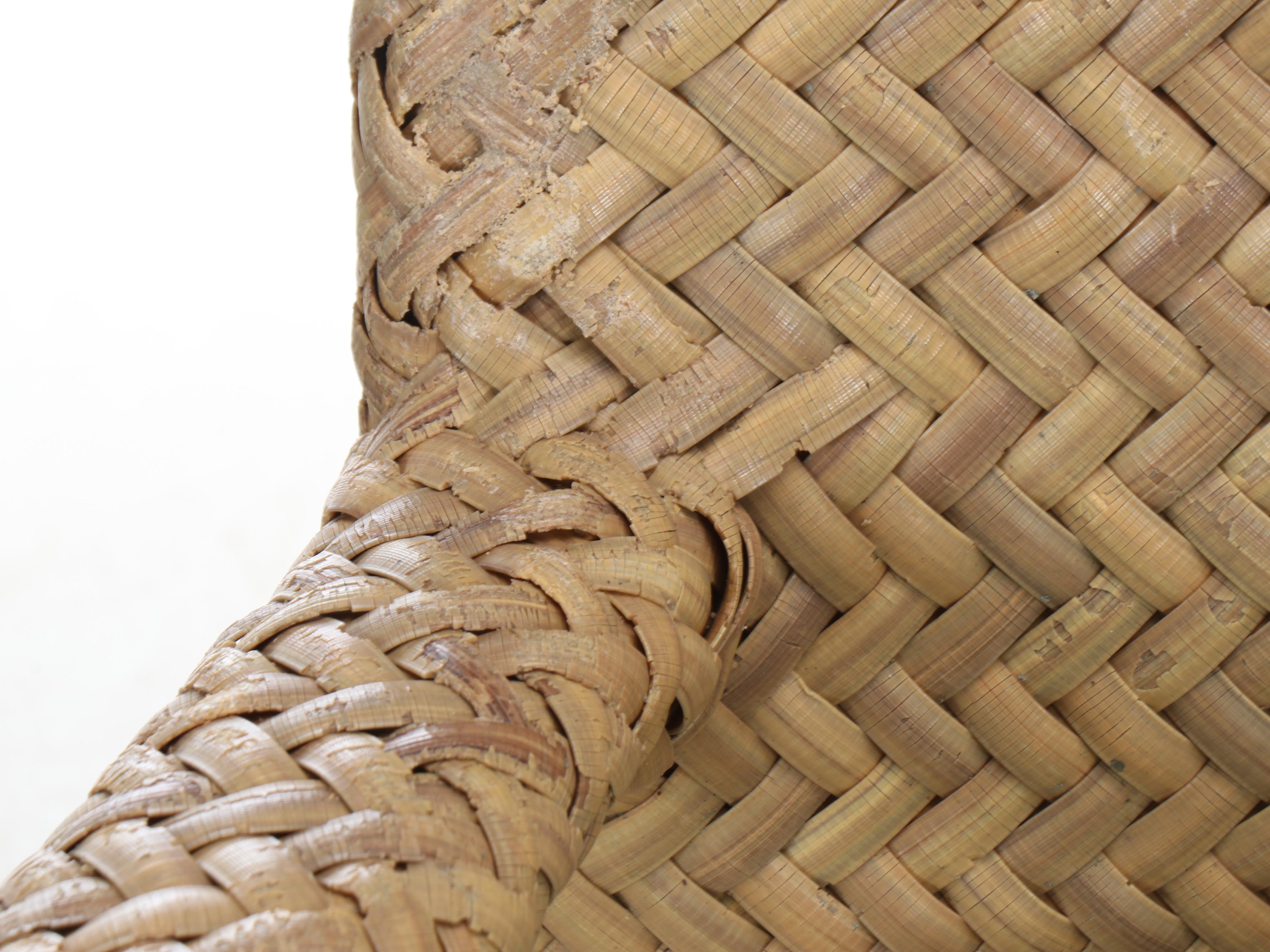 Set of Three Contemporary Wicker Resin Armchairs