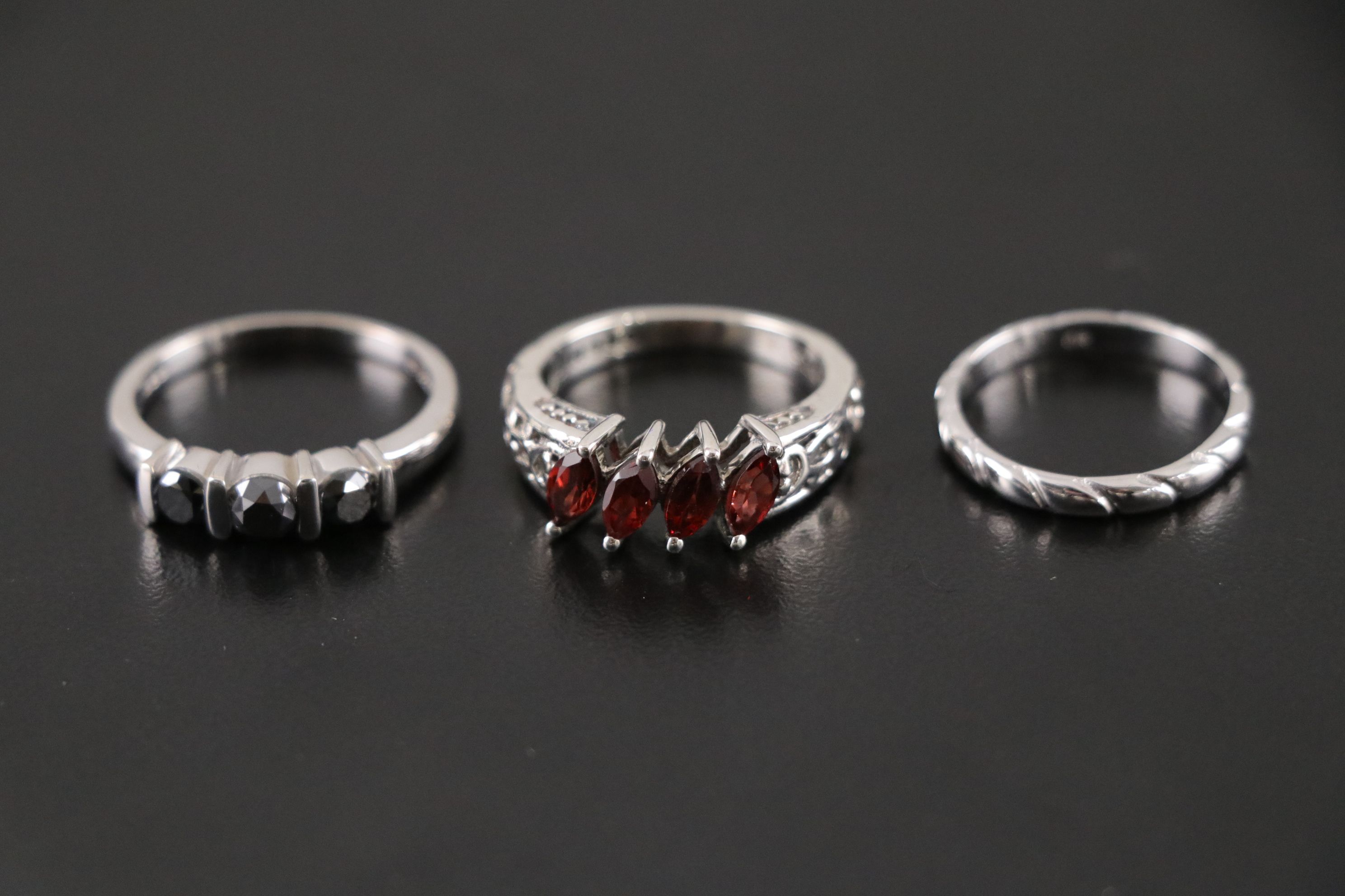 14 Assorted Sterling Silver Rings, Necklaces, Earrings and Pendants