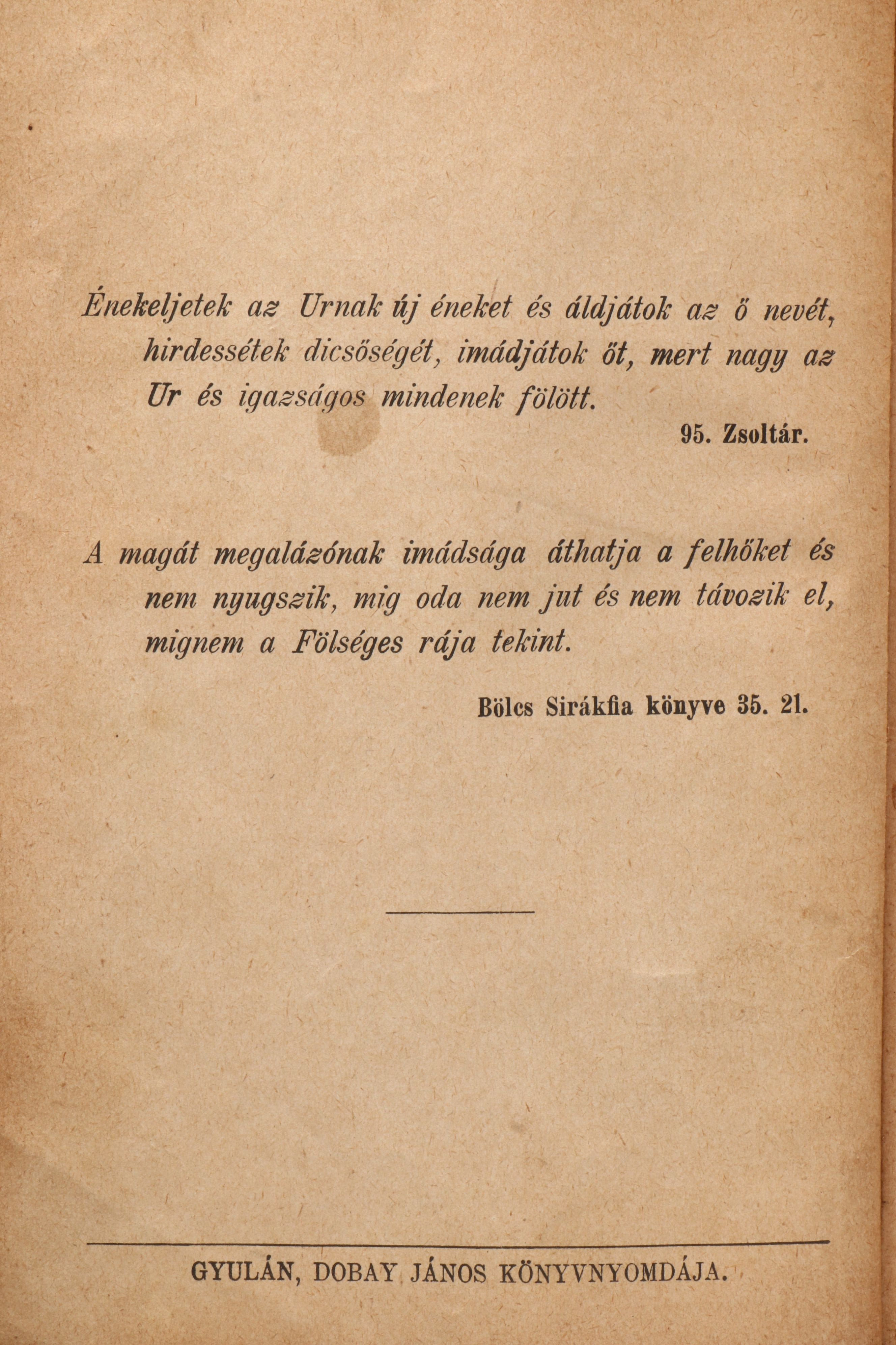 Finely Bound "Orgona virágok: Imák és énekek" Hungarian Prayer Book, 1905