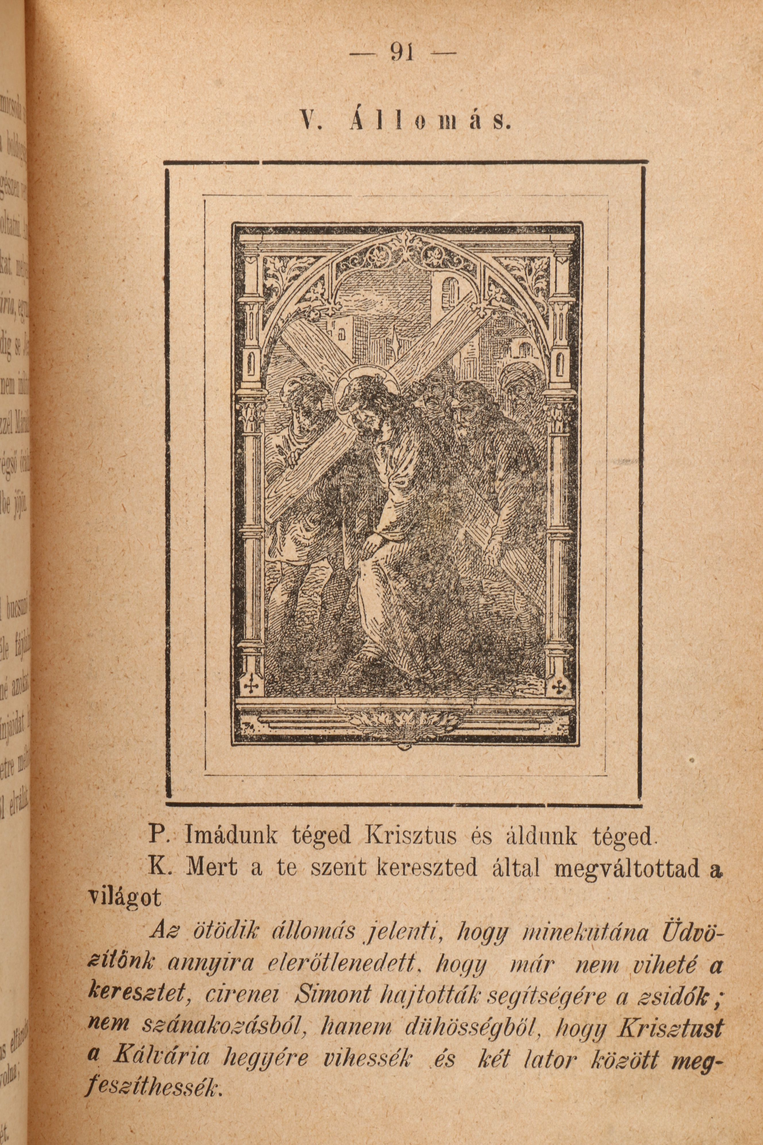 Finely Bound "Orgona virágok: Imák és énekek" Hungarian Prayer Book, 1905