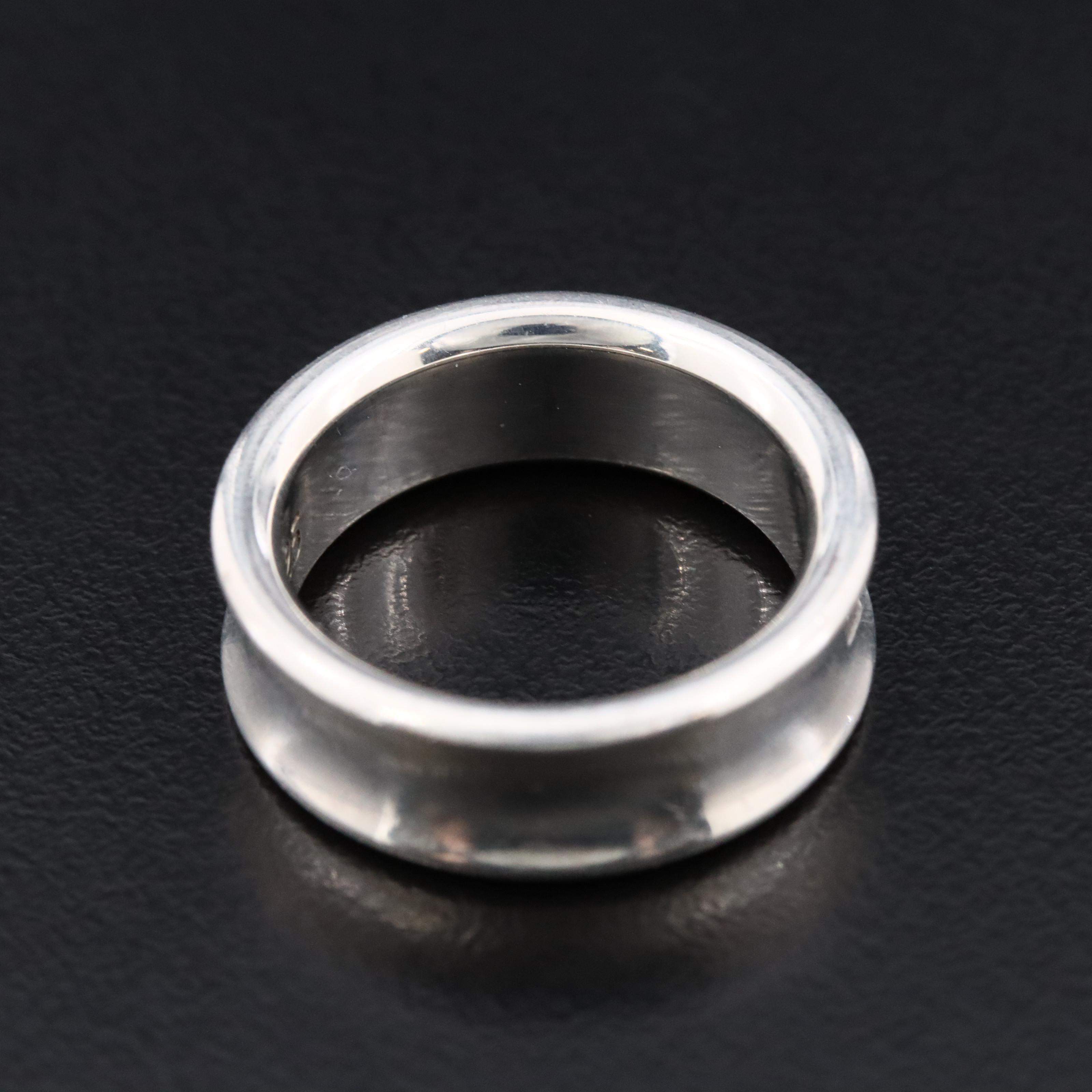 Tiffany & Co. 1837 Sterling Ring