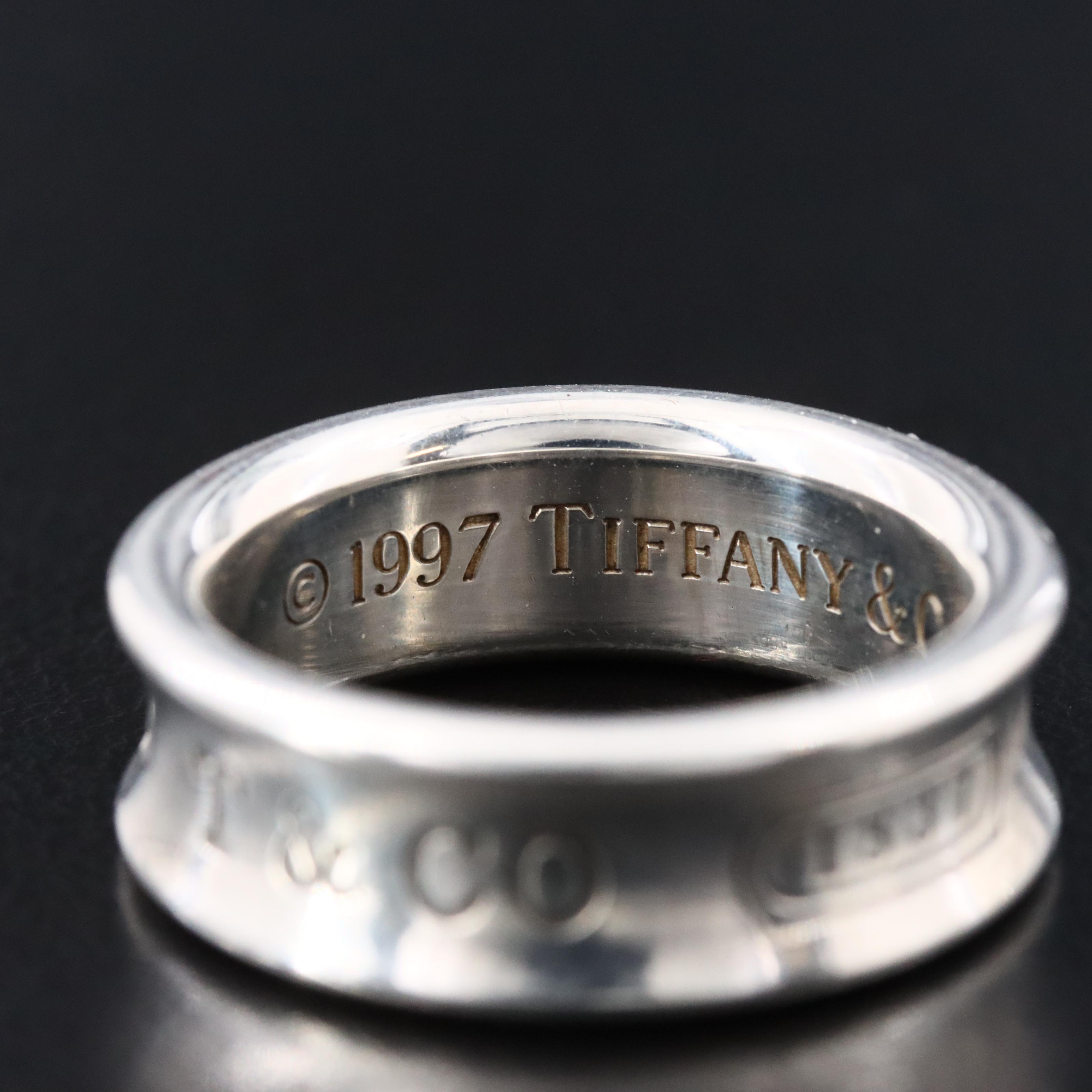 Tiffany & Co. 1837 Sterling Ring