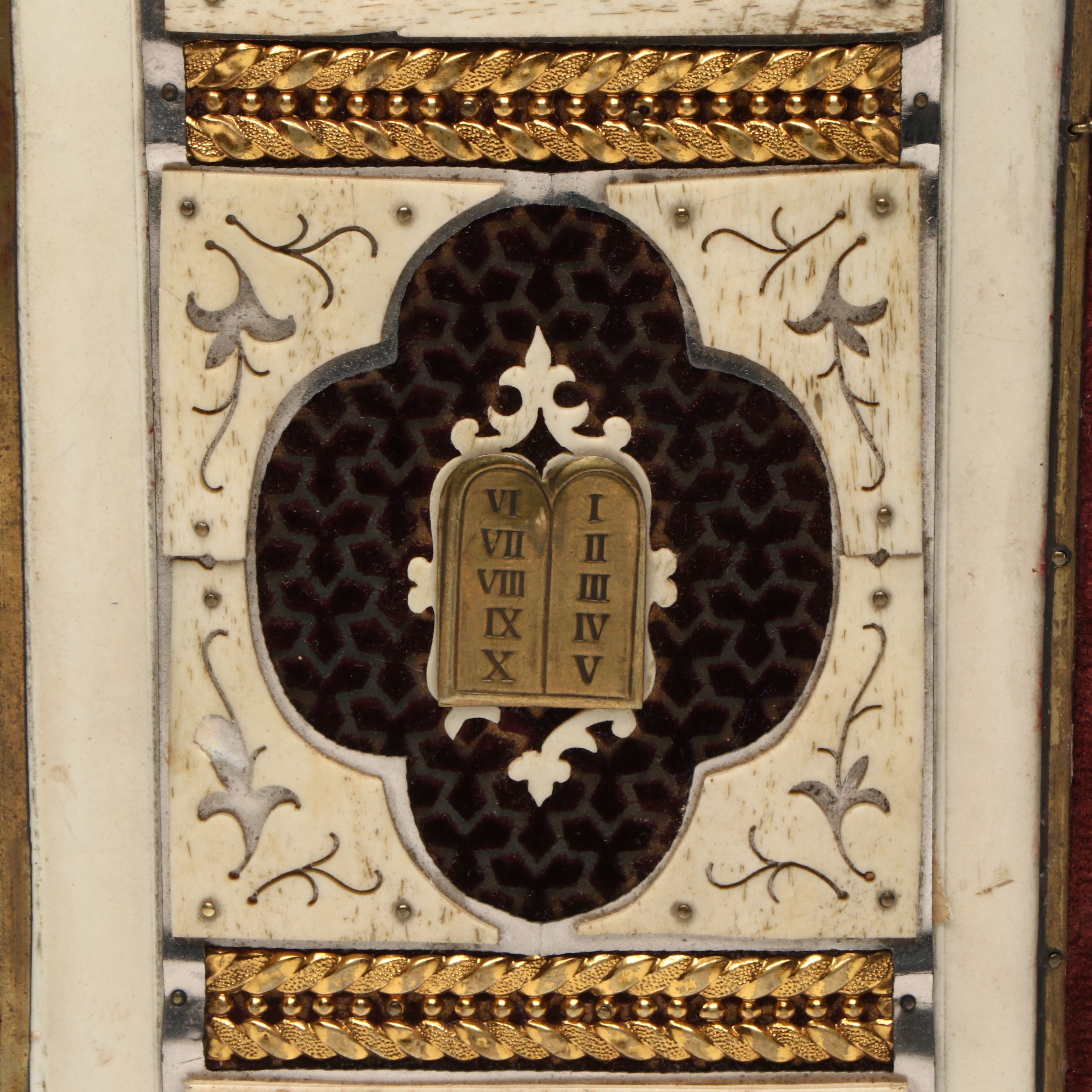 Hebrew and English "The Form of Prayers for the Day of Atonement," circa 1900