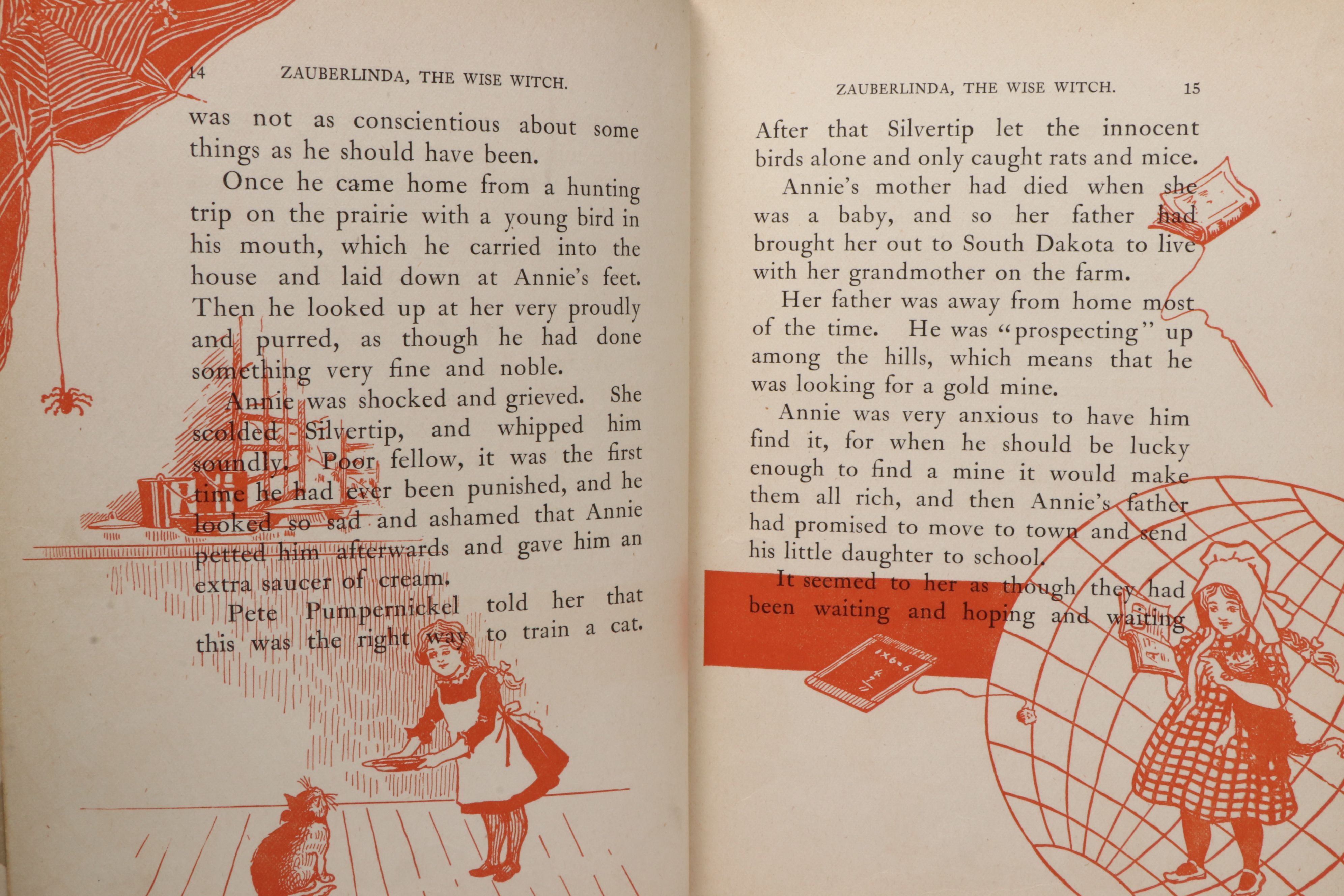First Edition "Zauberlinda, the Wise Witch" by Eva Katharine Gibson, 1901