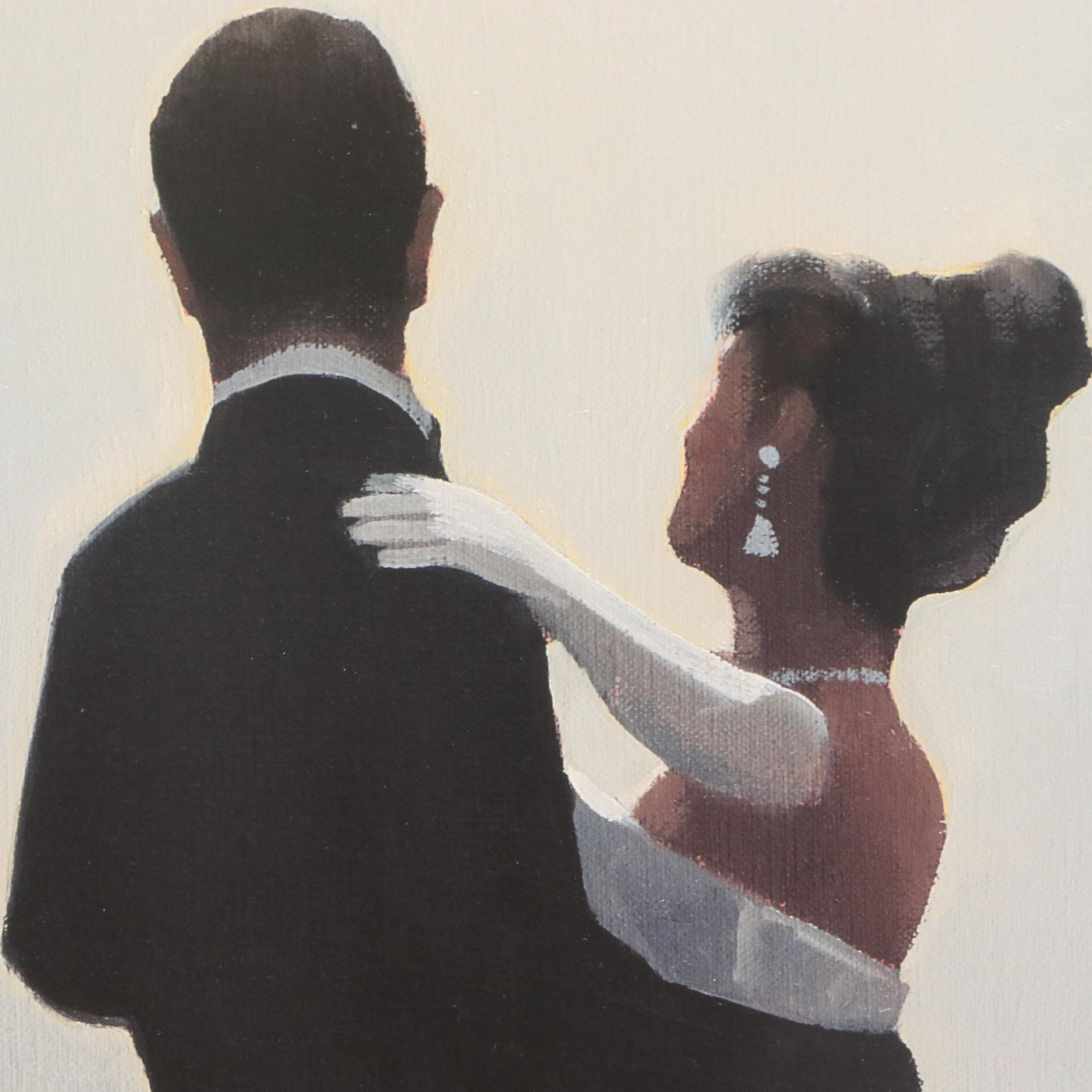 Offset Lithograph After Jack Vettriano "Dance Me to the End of Love"