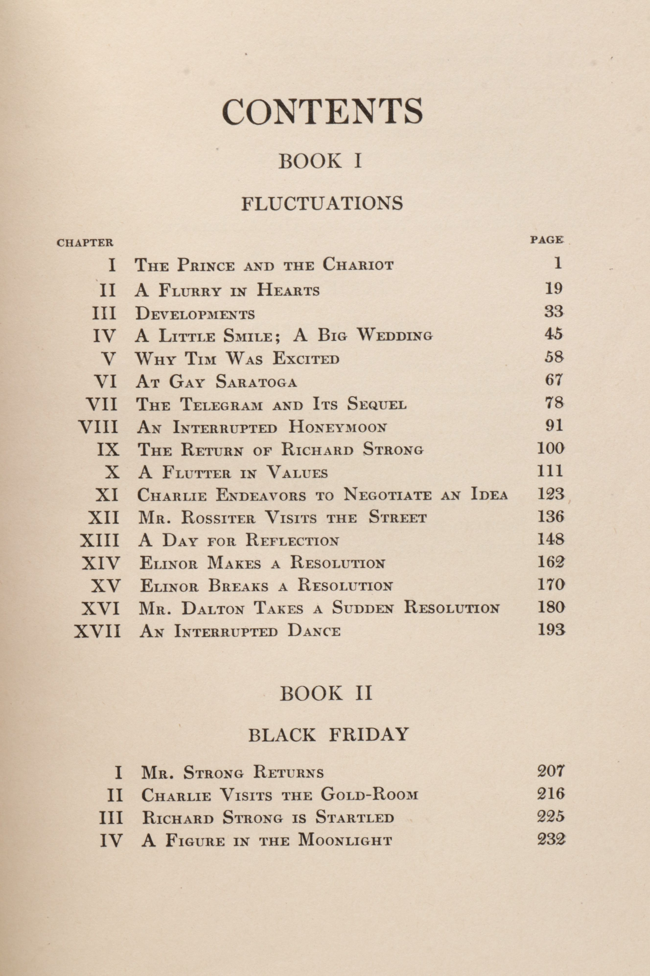 First Edition "Black Friday" by Frederic S. Isham, 1904