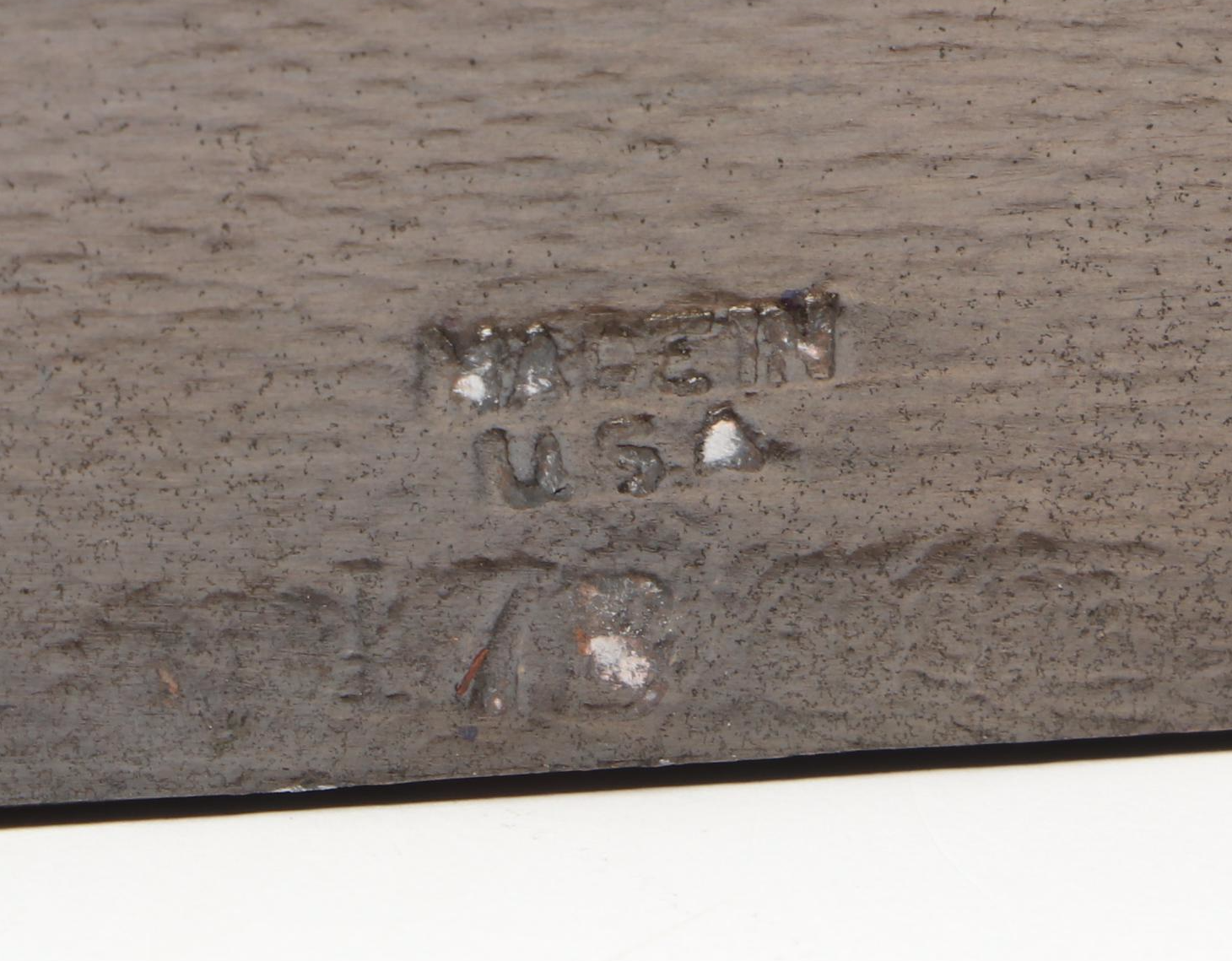 Philadelphia Mfg. Co. Copper Plated Cast Metal Bookends