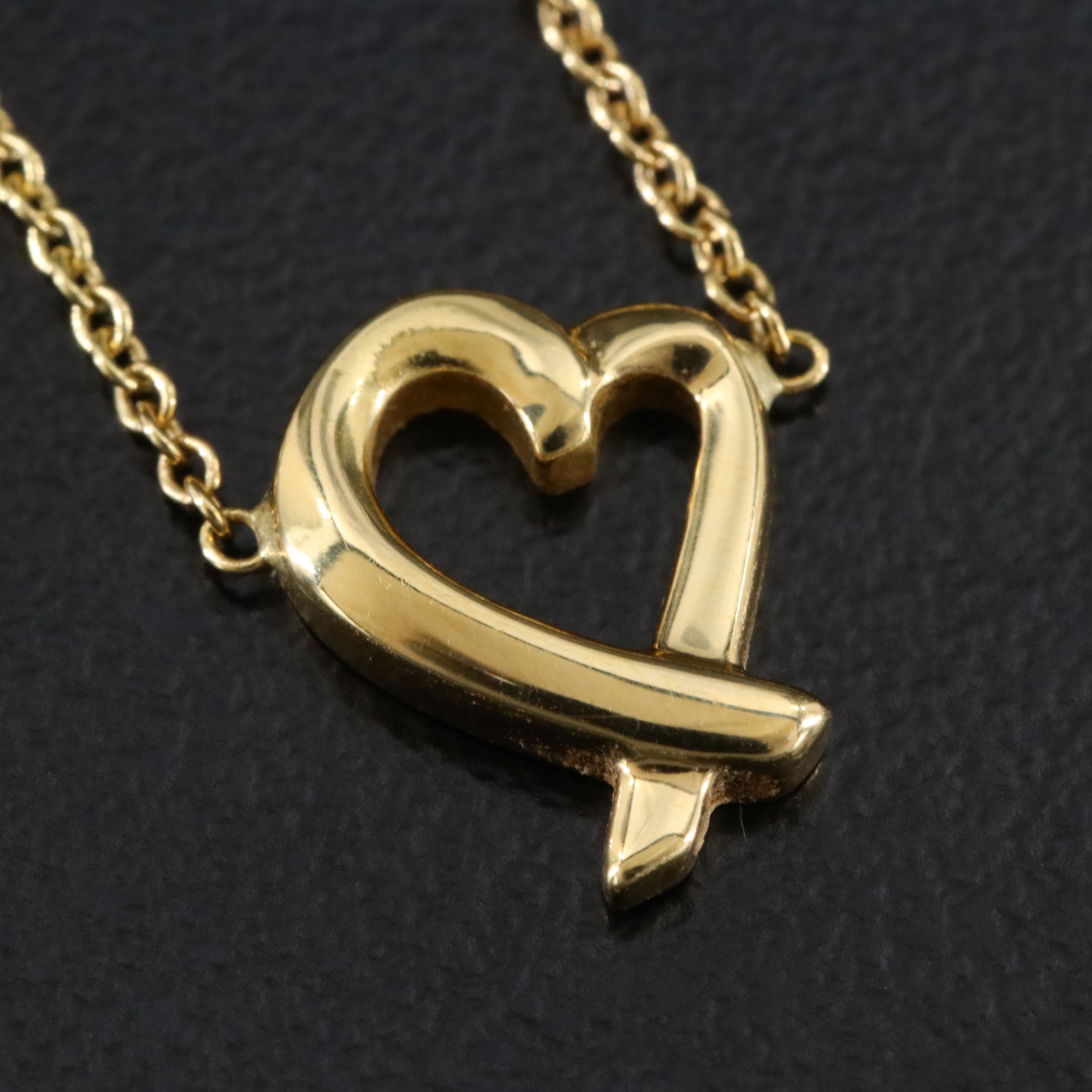 Paloma Picasso for Tiffany & Co. Loving Heart 18K Necklace